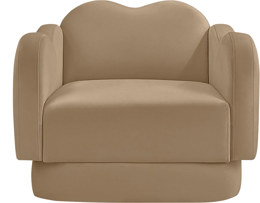 Bloom Velvet Upholstered Accent Chair - Image 39