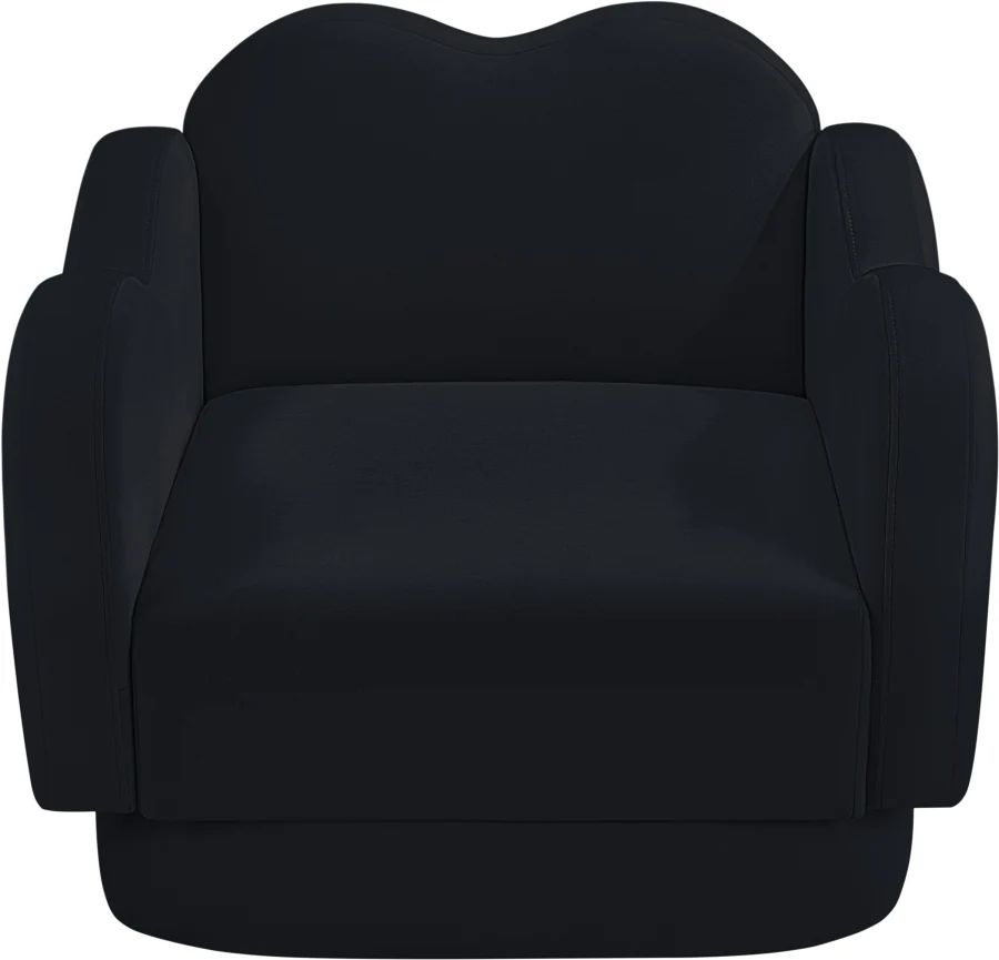 Bloom Velvet Upholstered Accent Chair - Image 6