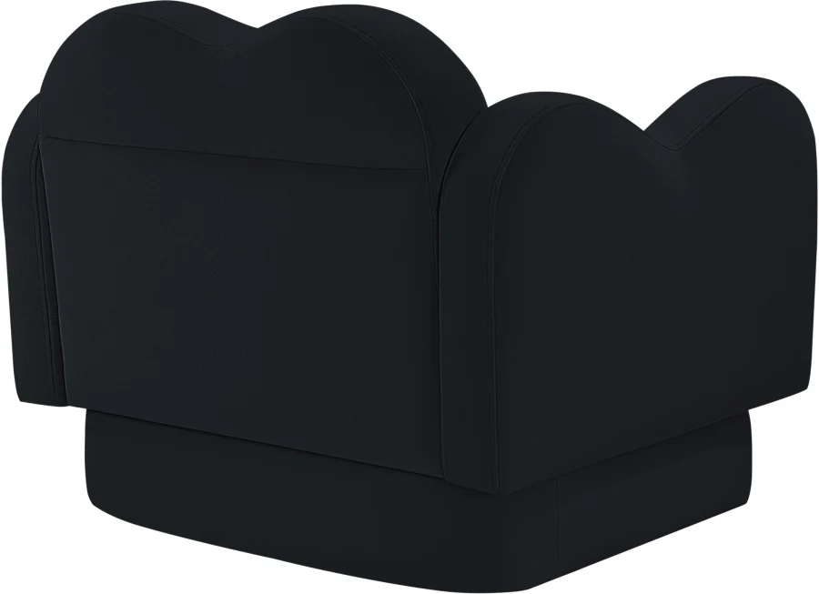 Bloom Velvet Upholstered Accent Chair - Image 7