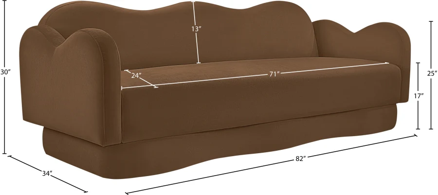 Bloom Velvet Upholstered Sofa - Image 51