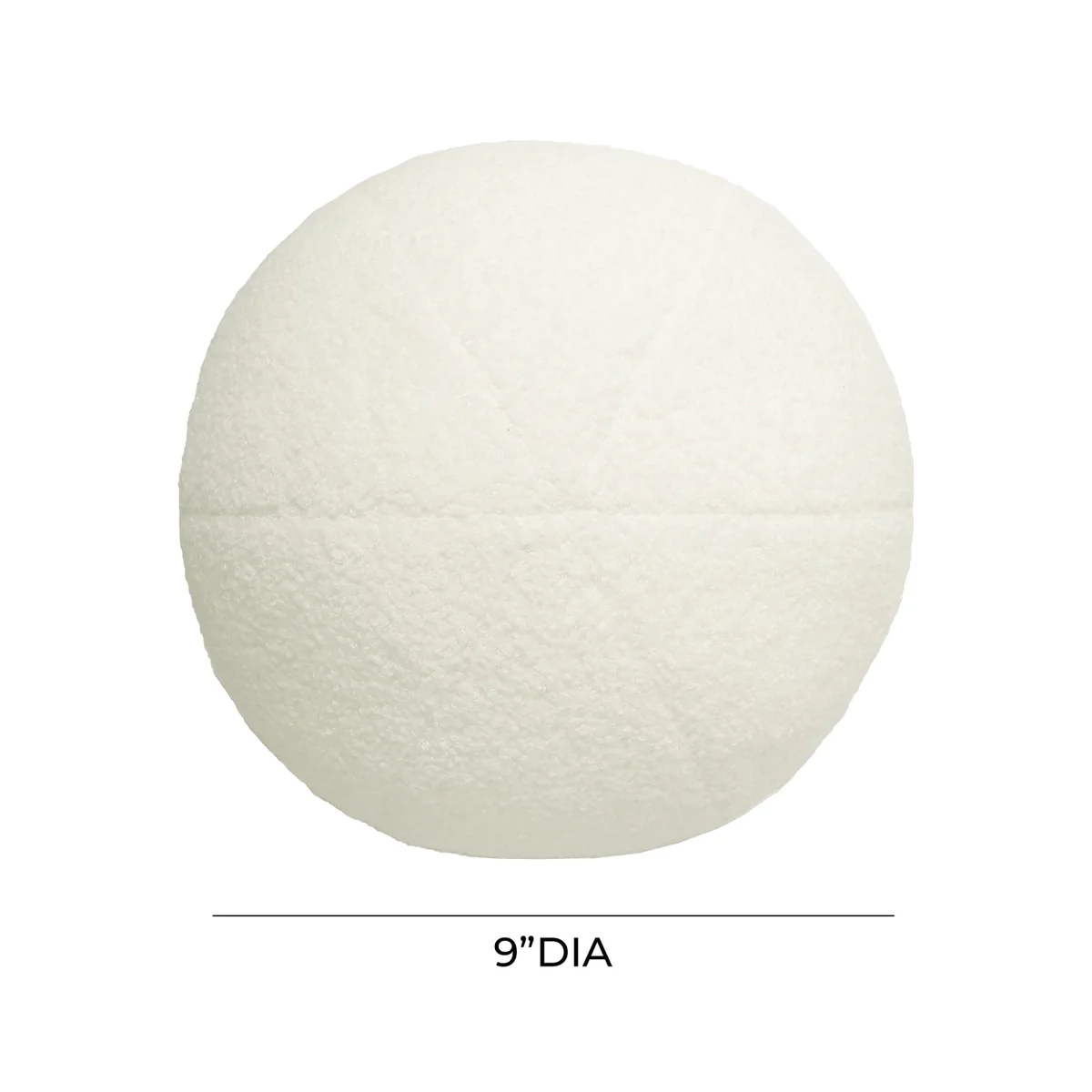 Boba Cream Vegan Shearling Pillow - Image 10