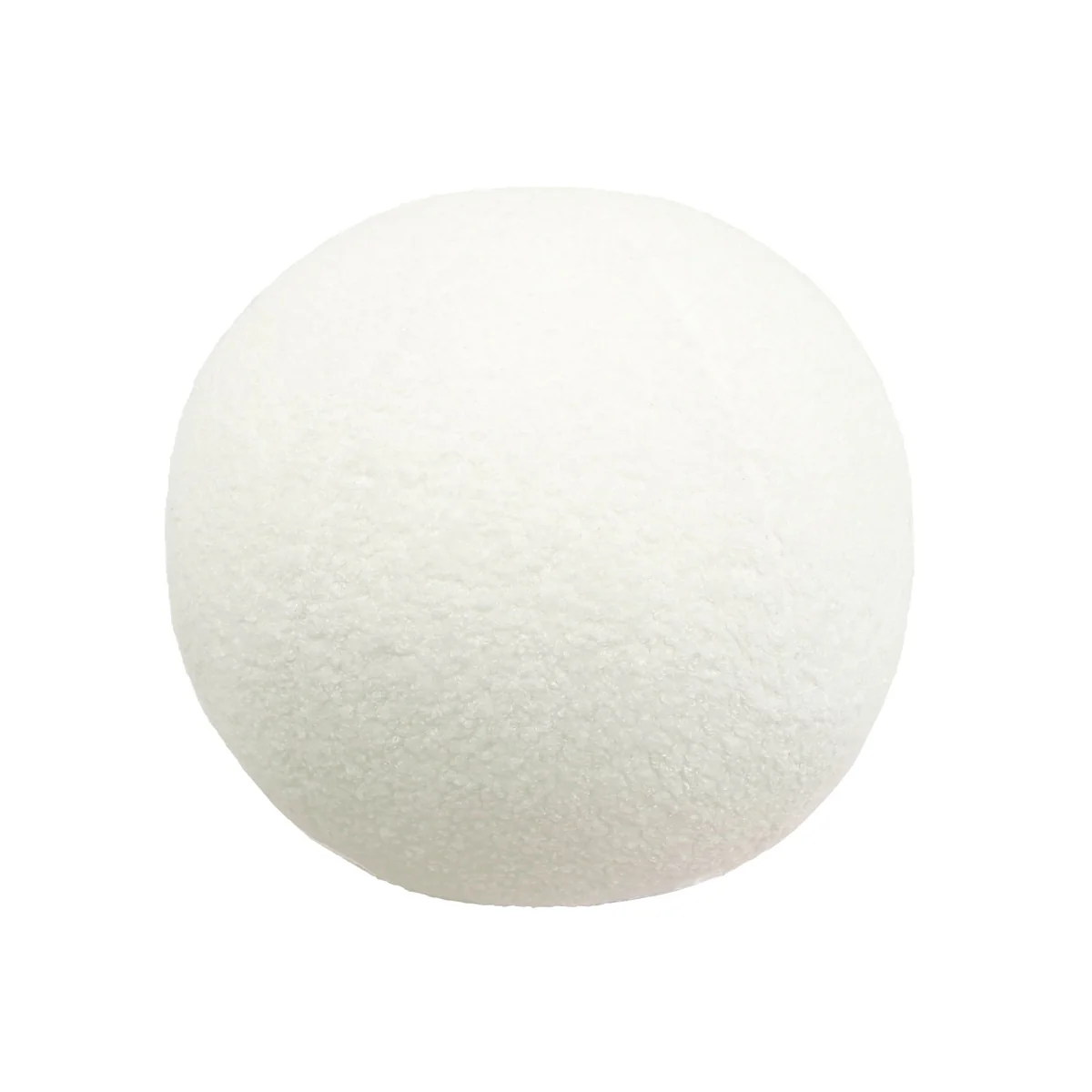 Boba Cream Vegan Shearling Pillow - Image 3