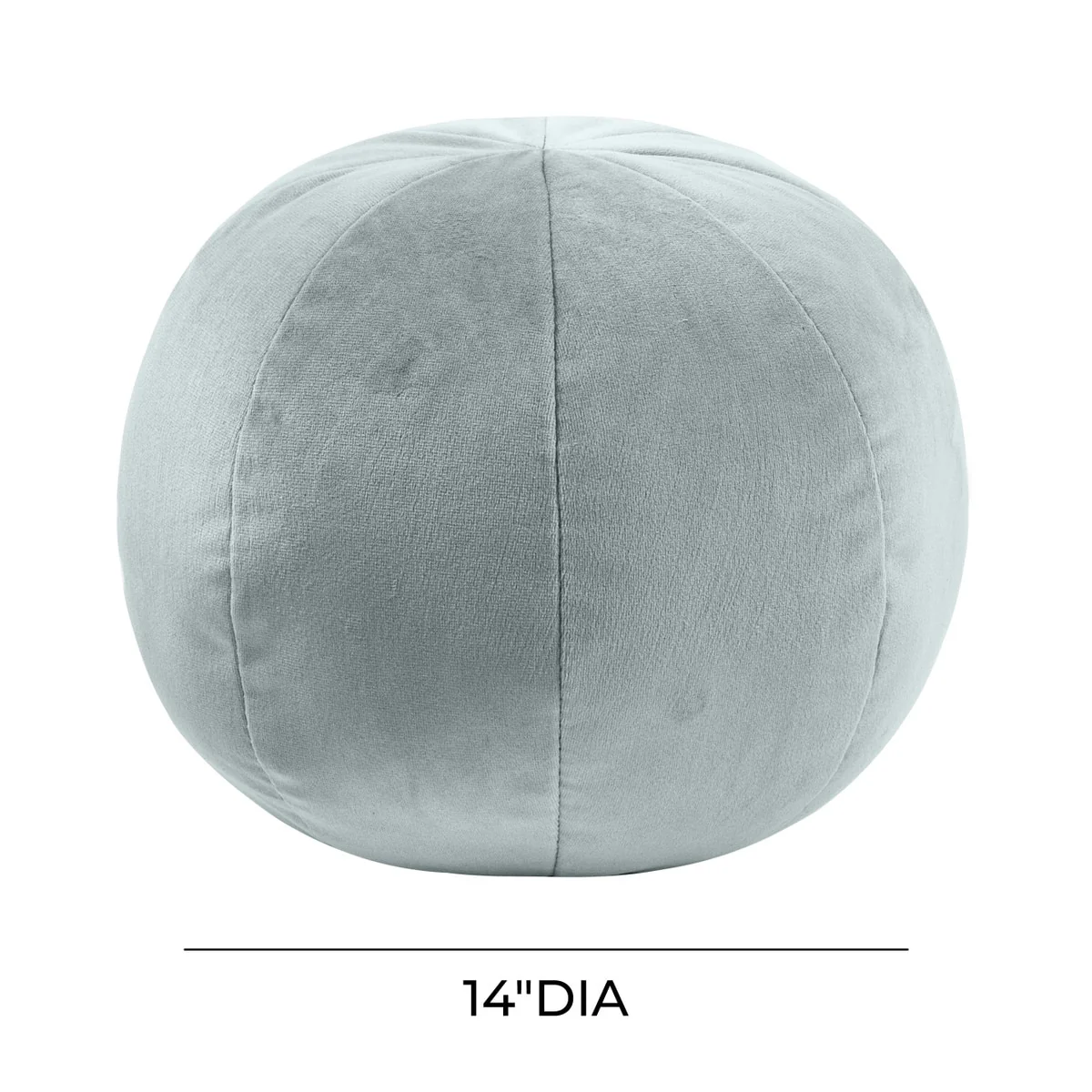 Boba Sea Blue Velvet Pillow - Image 6