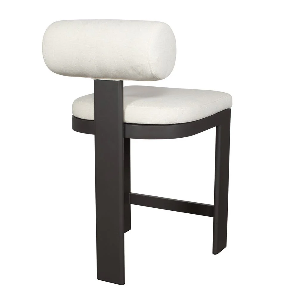 Bolster Back Outdoor Counter Stool - Image 3