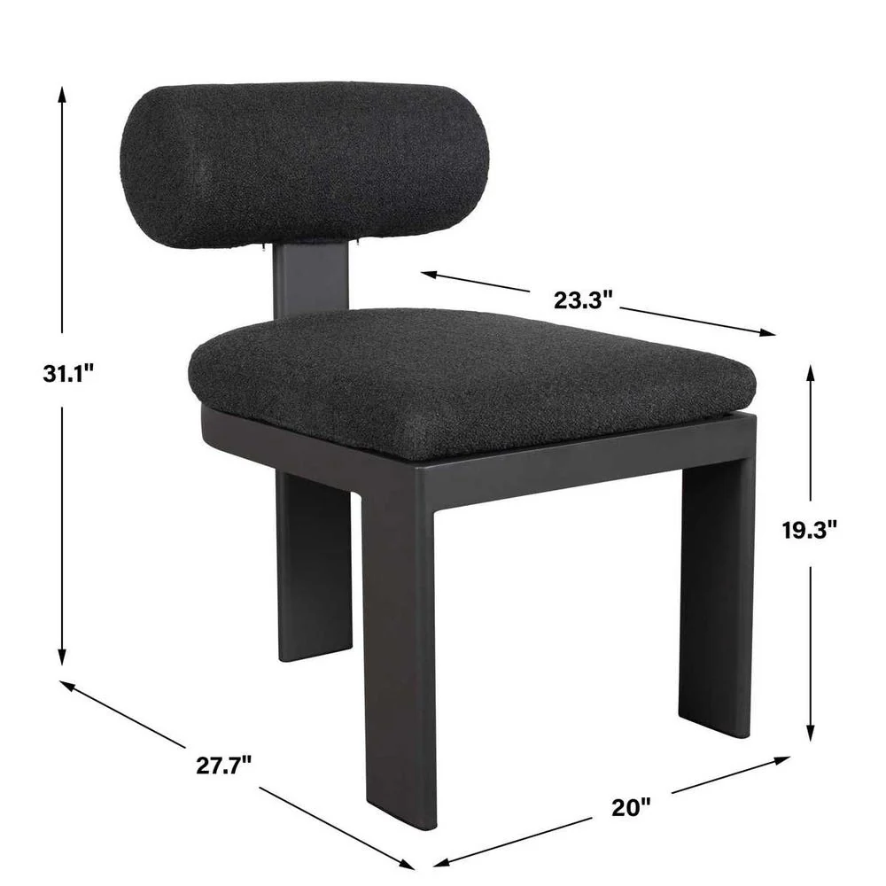 Bolster Back Outdoor Dining Chair - Image 11