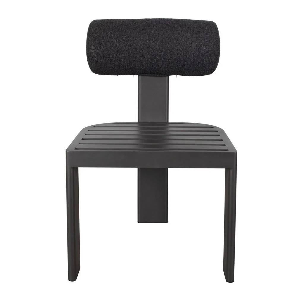 Bolster Back Outdoor Dining Chair - Image 5