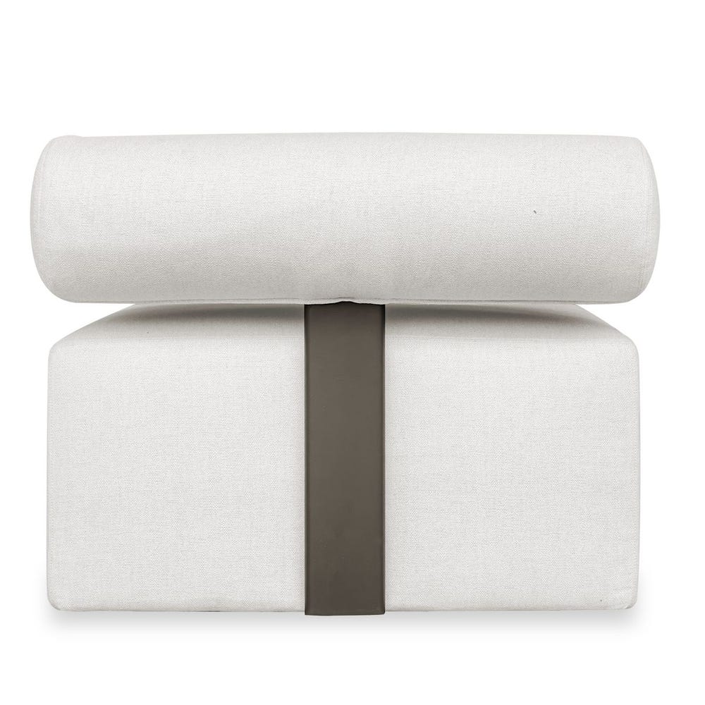 Bolster Back Outdoor Sofa, Armless - Image 12