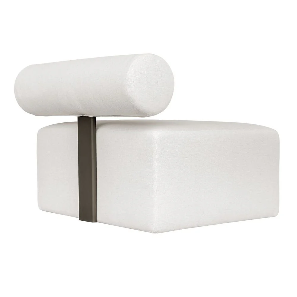 Bolster Back Outdoor Sofa, Armless - Image 13