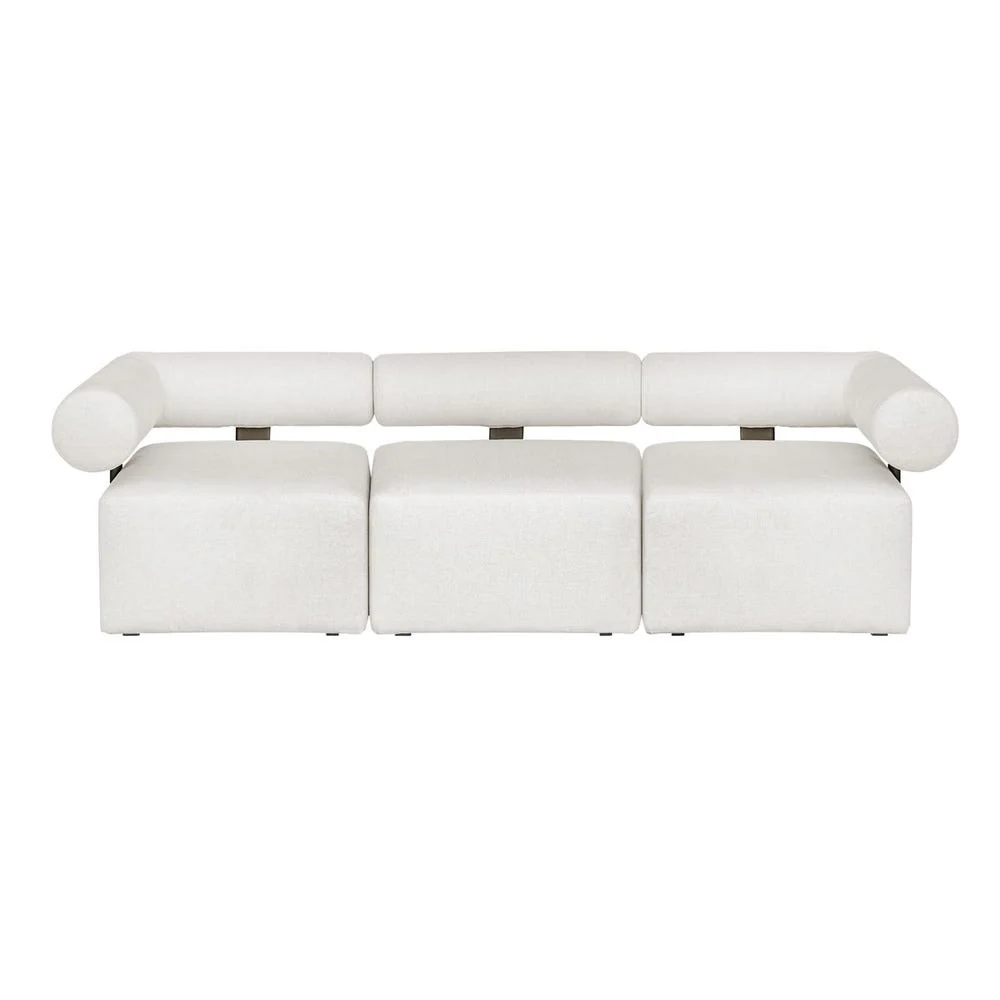 Bolster Back Outdoor Sofa, Armless - Image 17