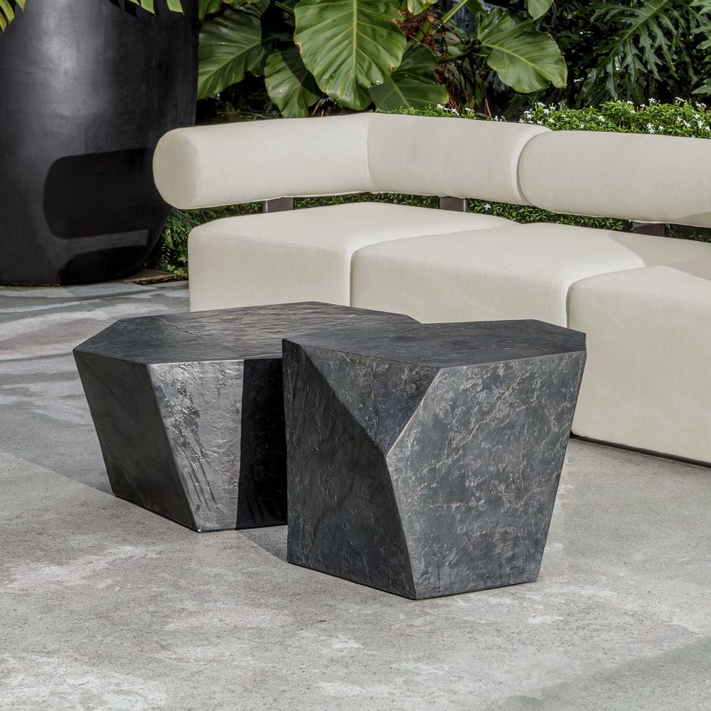 Bolster Back Outdoor Sofa, Corner - Image 6