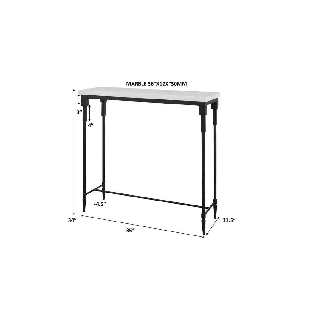 Bourges Console Table, 2 Cartons - Image 8