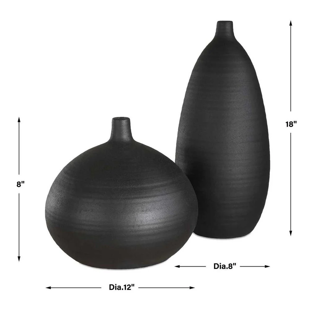 Bower Vases, S/2 - Image 6