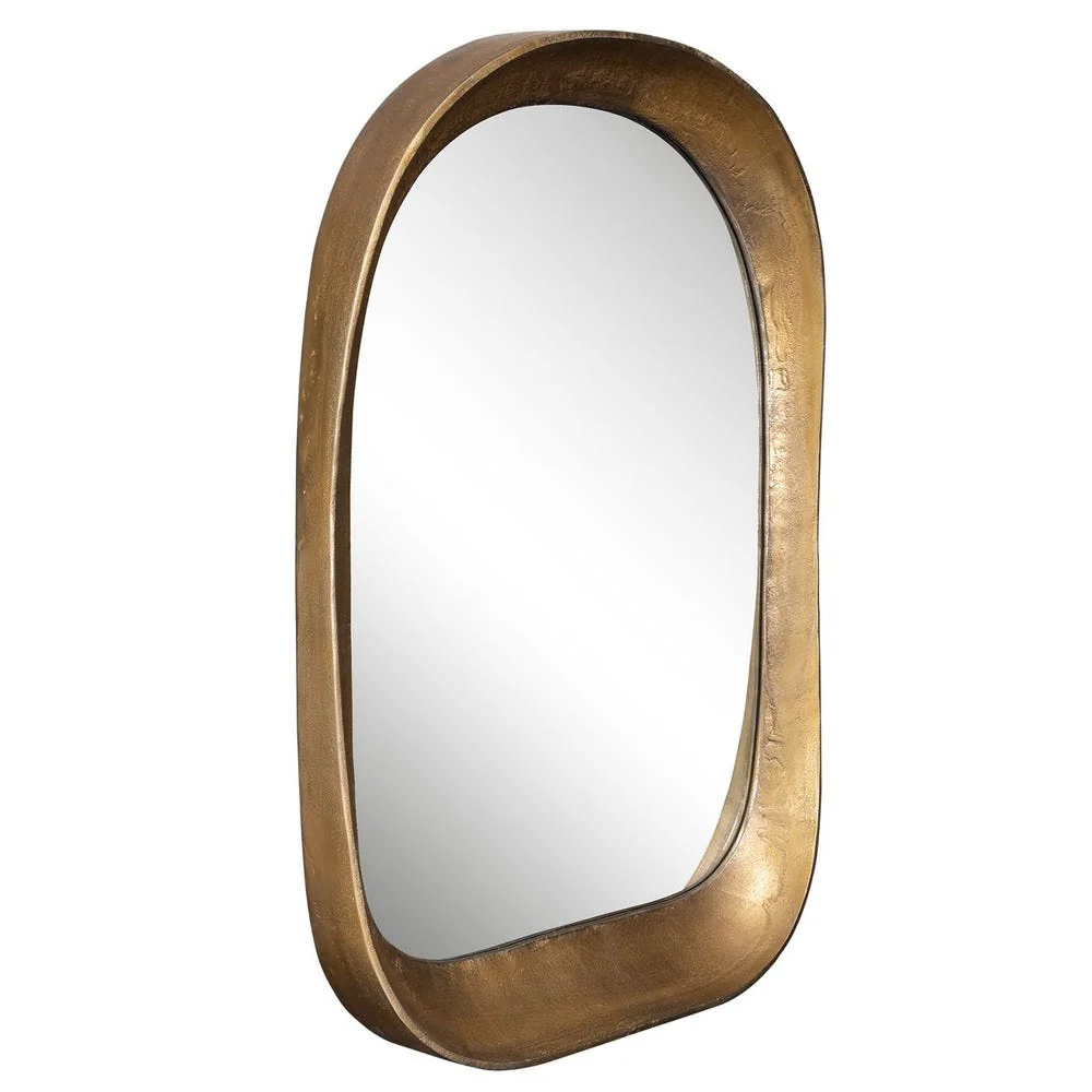 Bradano Arch Mirror, Brass - Image 4