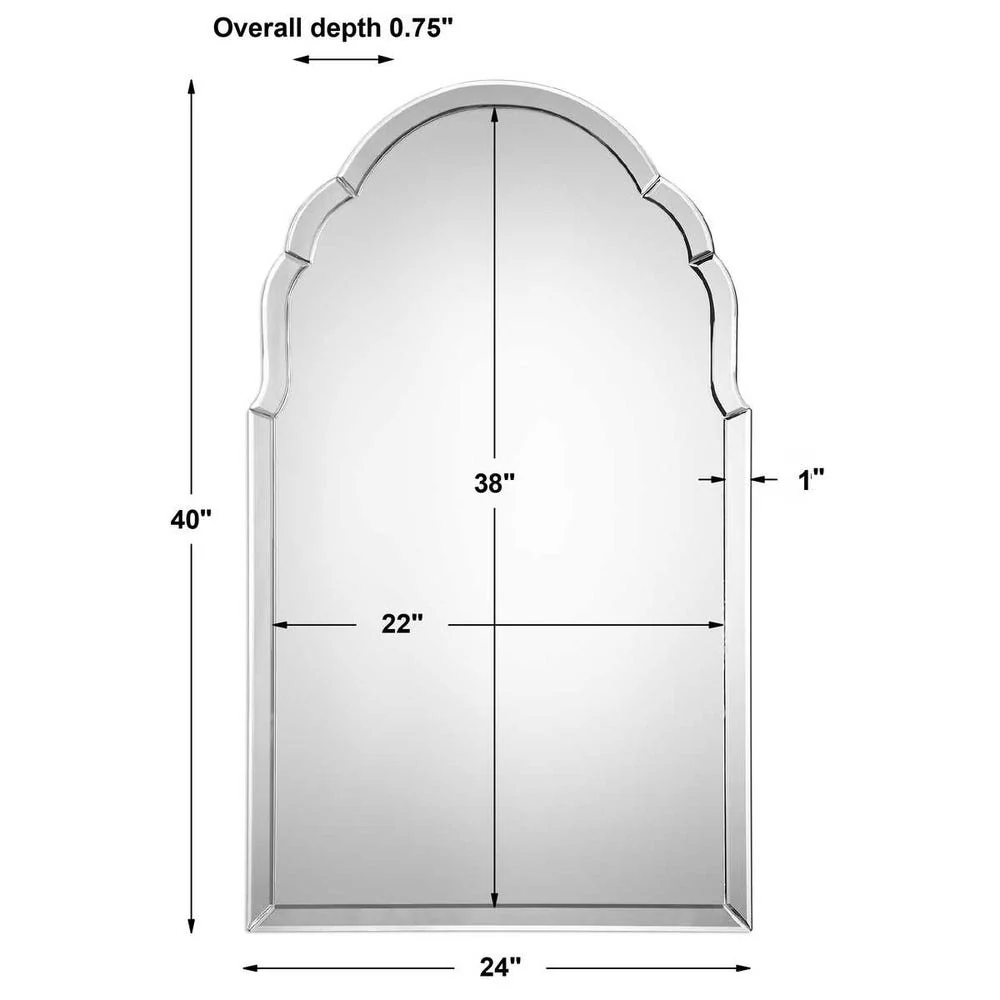 Brayden Frameless Mirror - Image 8