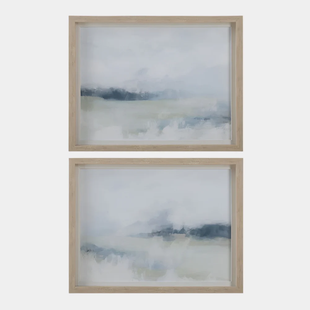 Breezy Vista Framed Prints, S/2
