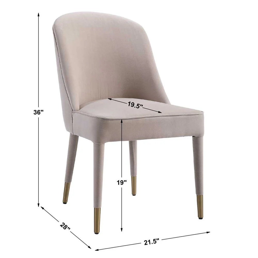 Brie Armless Chair, 2 Per Box, Priced Each - Image 17