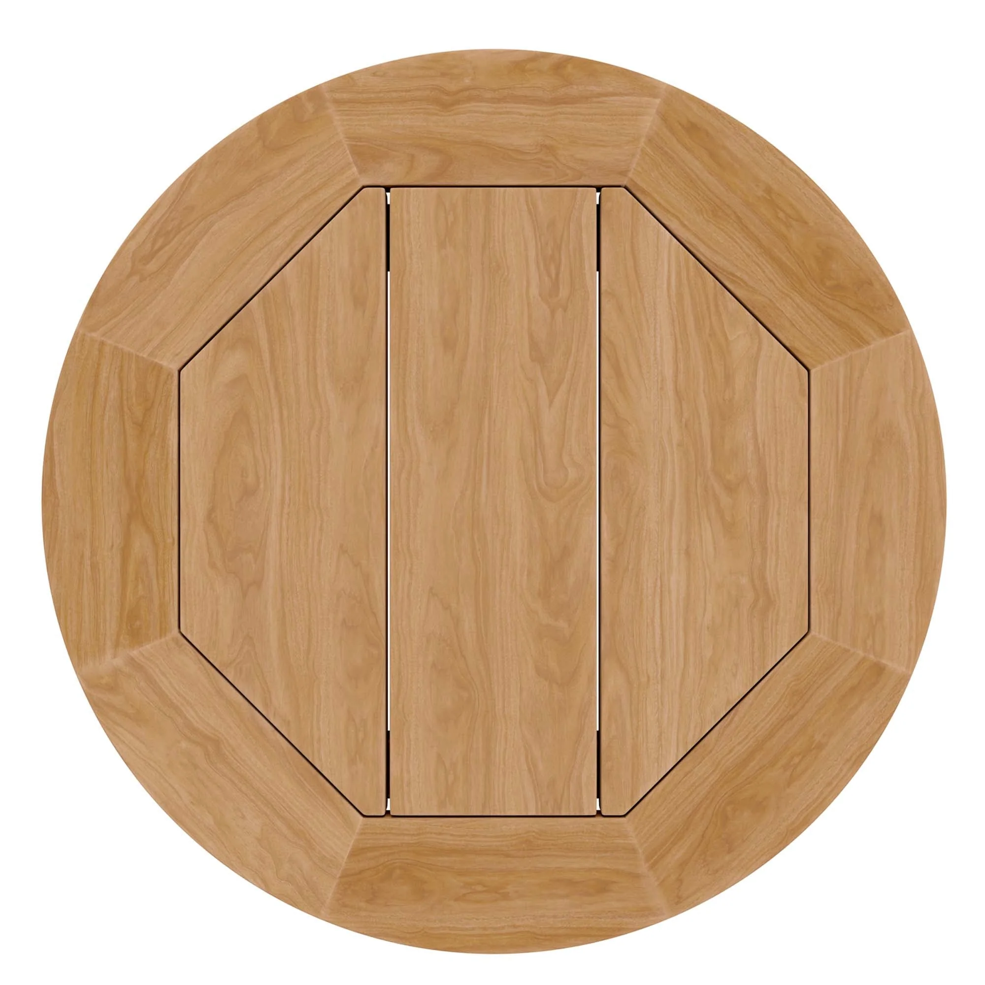 Brisbane 3-Piece Teak Wood Outdoor Patio Set - Image 12
