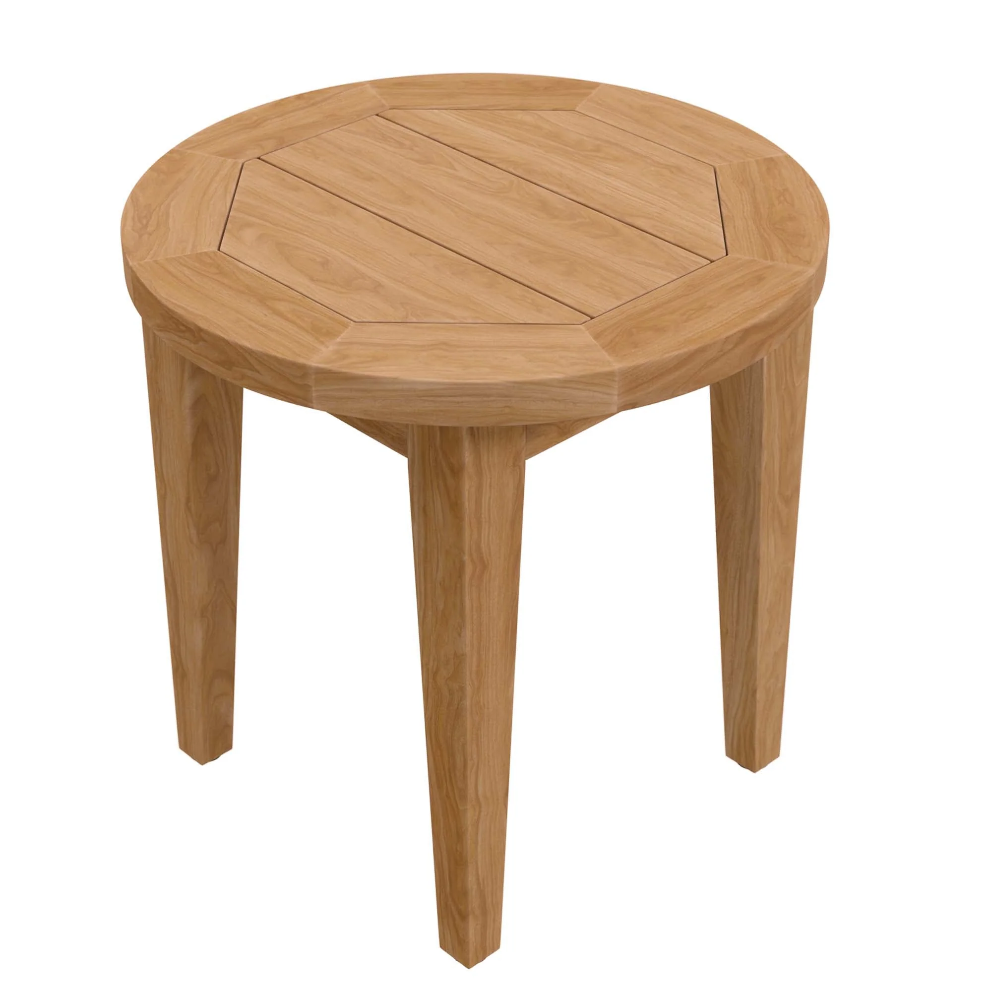 Brisbane 3-Piece Teak Wood Outdoor Patio Set - Image 21