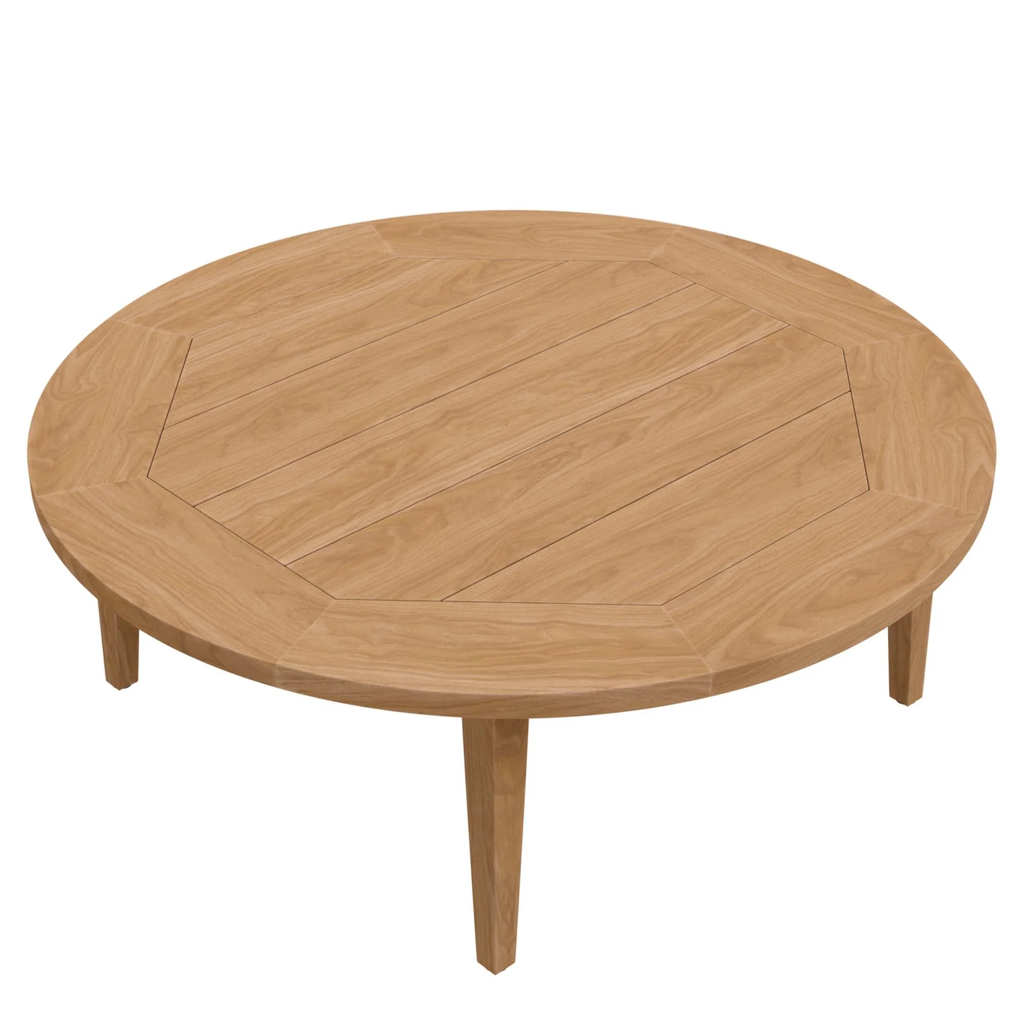 Brisbane 6-Piece Teak Wood Outdoor Patio Set - Image 41
