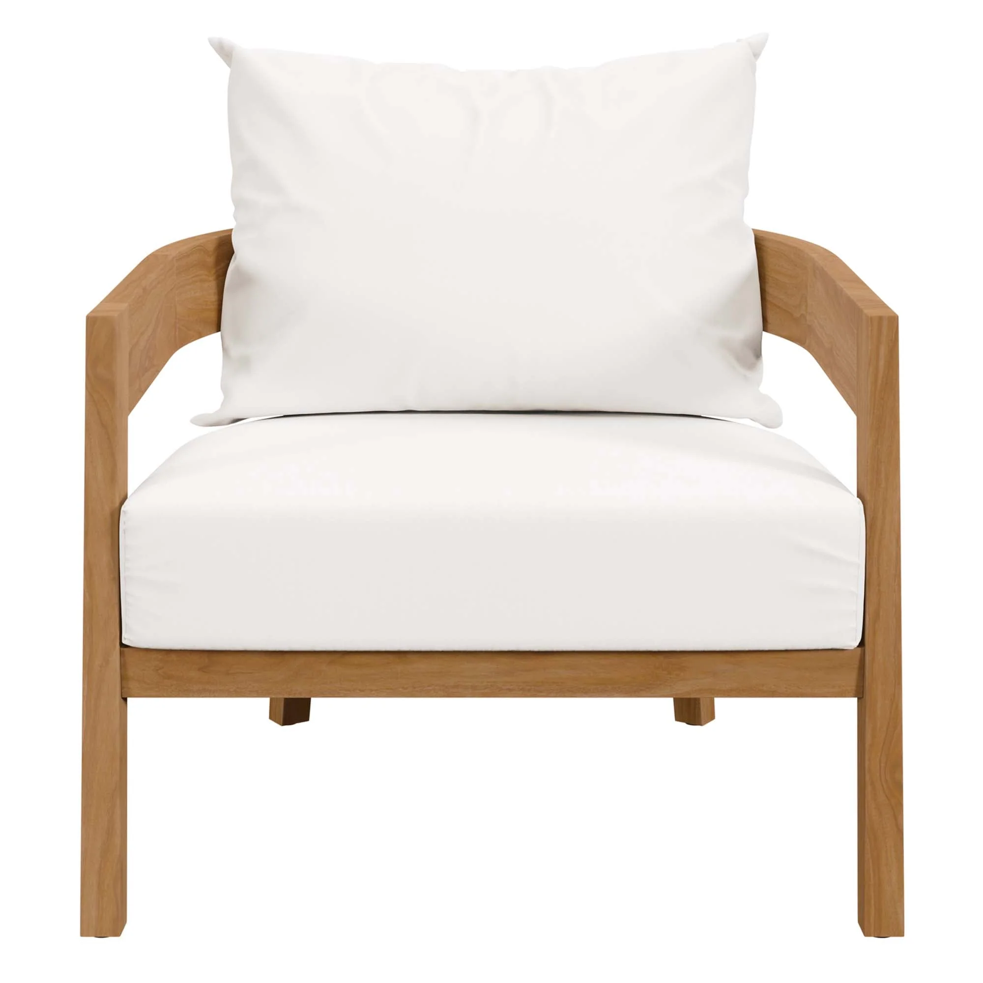 Brisbane Teak Wood Outdoor Patio Armchair - Image 22