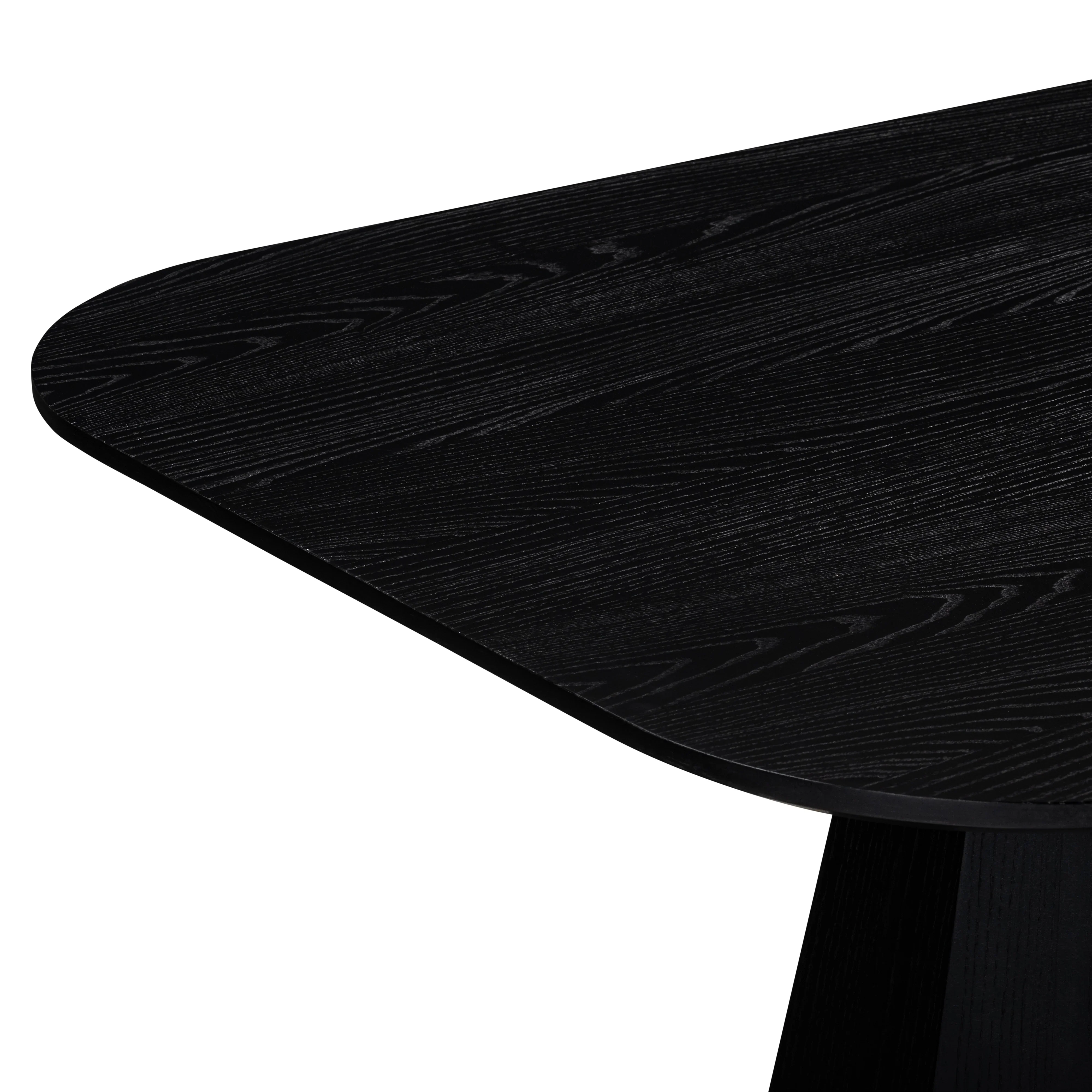 Brocha 106" Ash Wood Rectangular Dining Table - Image 9