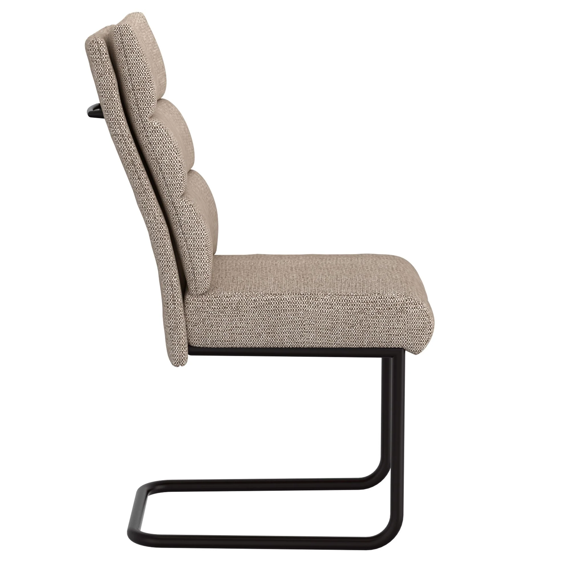 Brodi Dining Chair, set of 2, in Beige and Black - Image 3