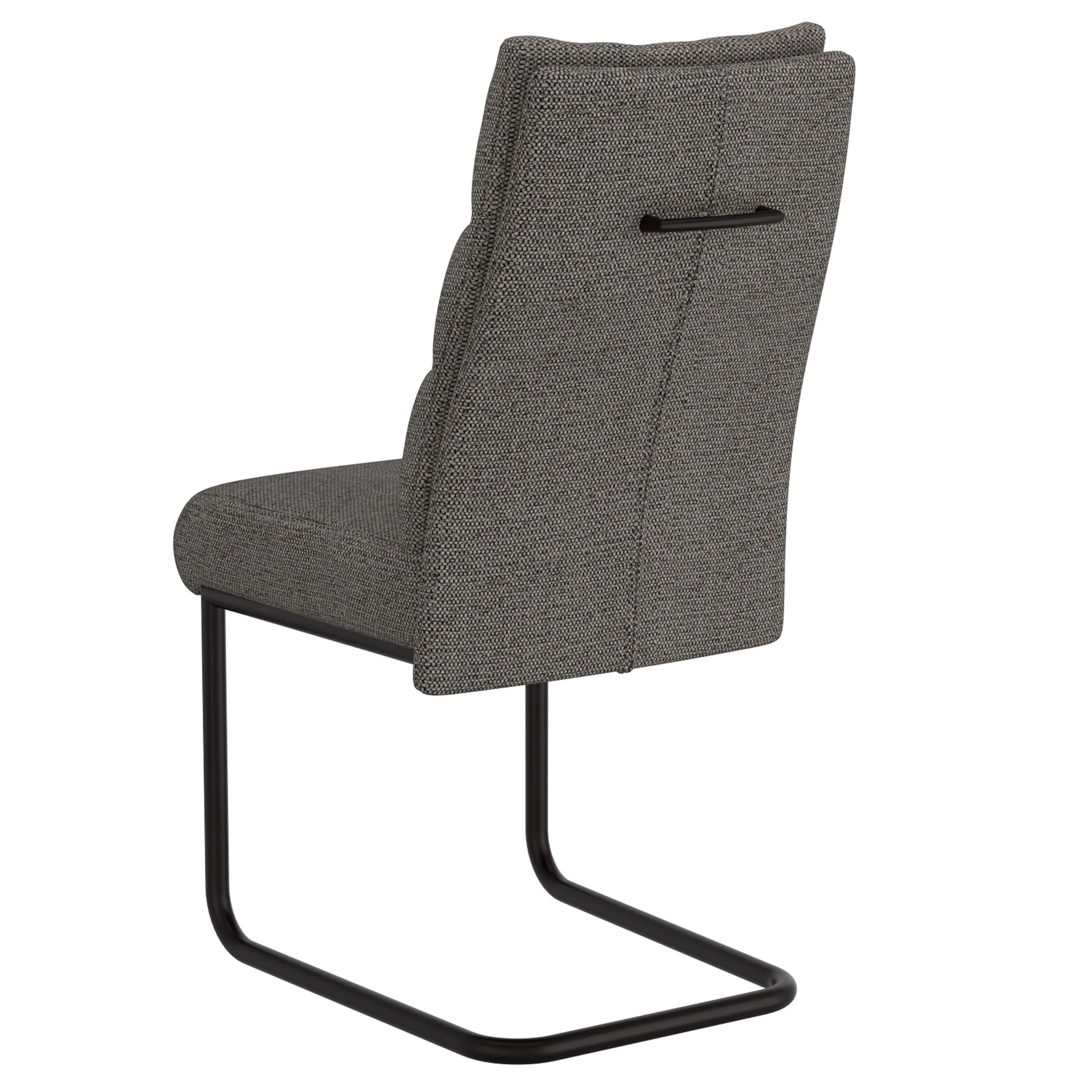 Brodi Dining Chair, set of 2, in Charcoal and Black - Image 3