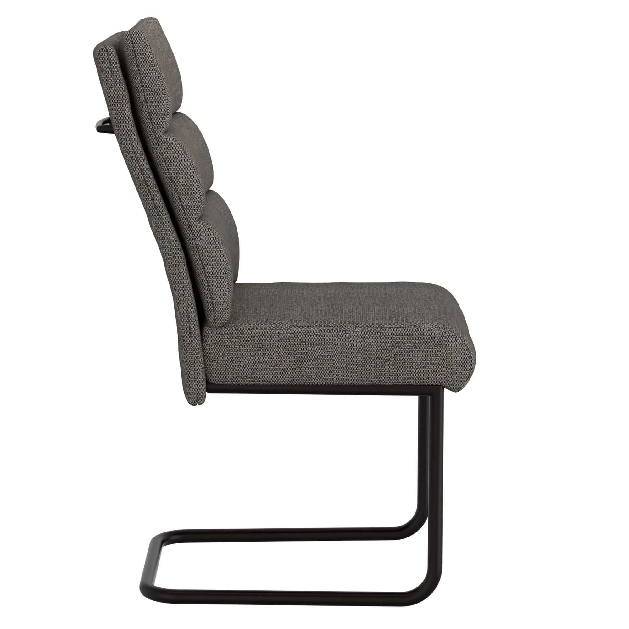 Brodi Dining Chair, set of 2, in Charcoal and Black - Image 4