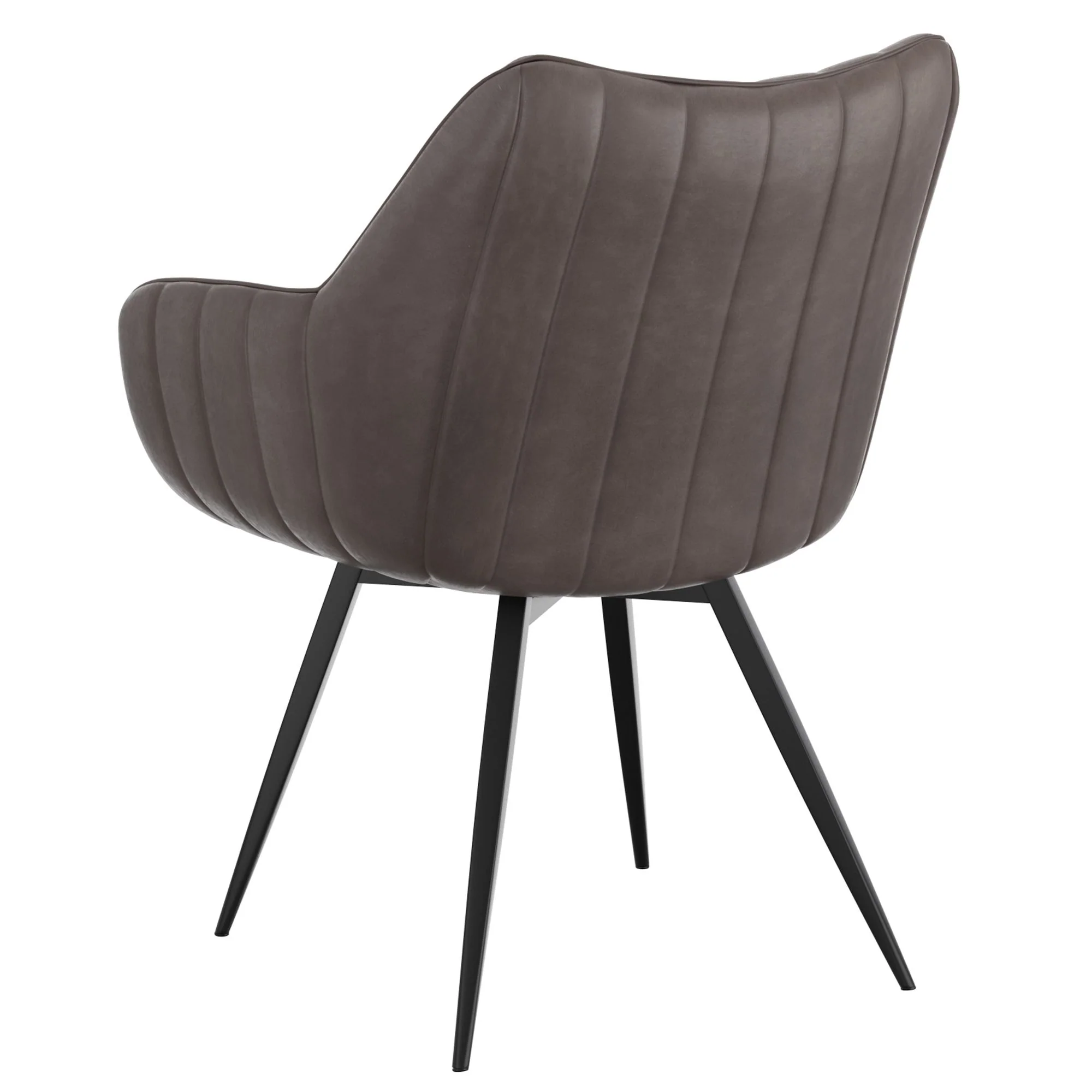 Bronx/Talon 5pc Dining Set in Natural Table with Charcoal Chair - Image 8