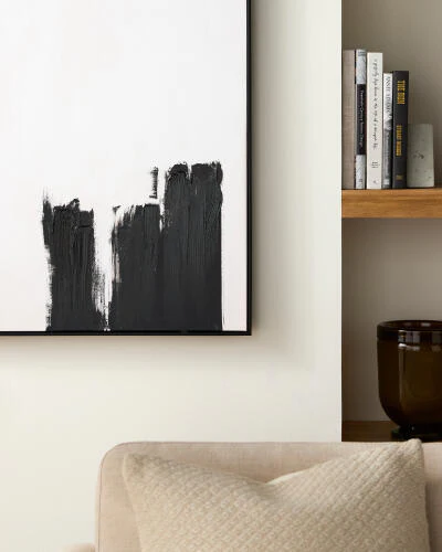 Brush Strokes Framed Art - Image 3