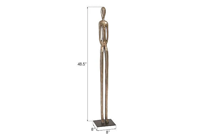 Bulol Sculpture, Polished Bronze, SM - Image 6