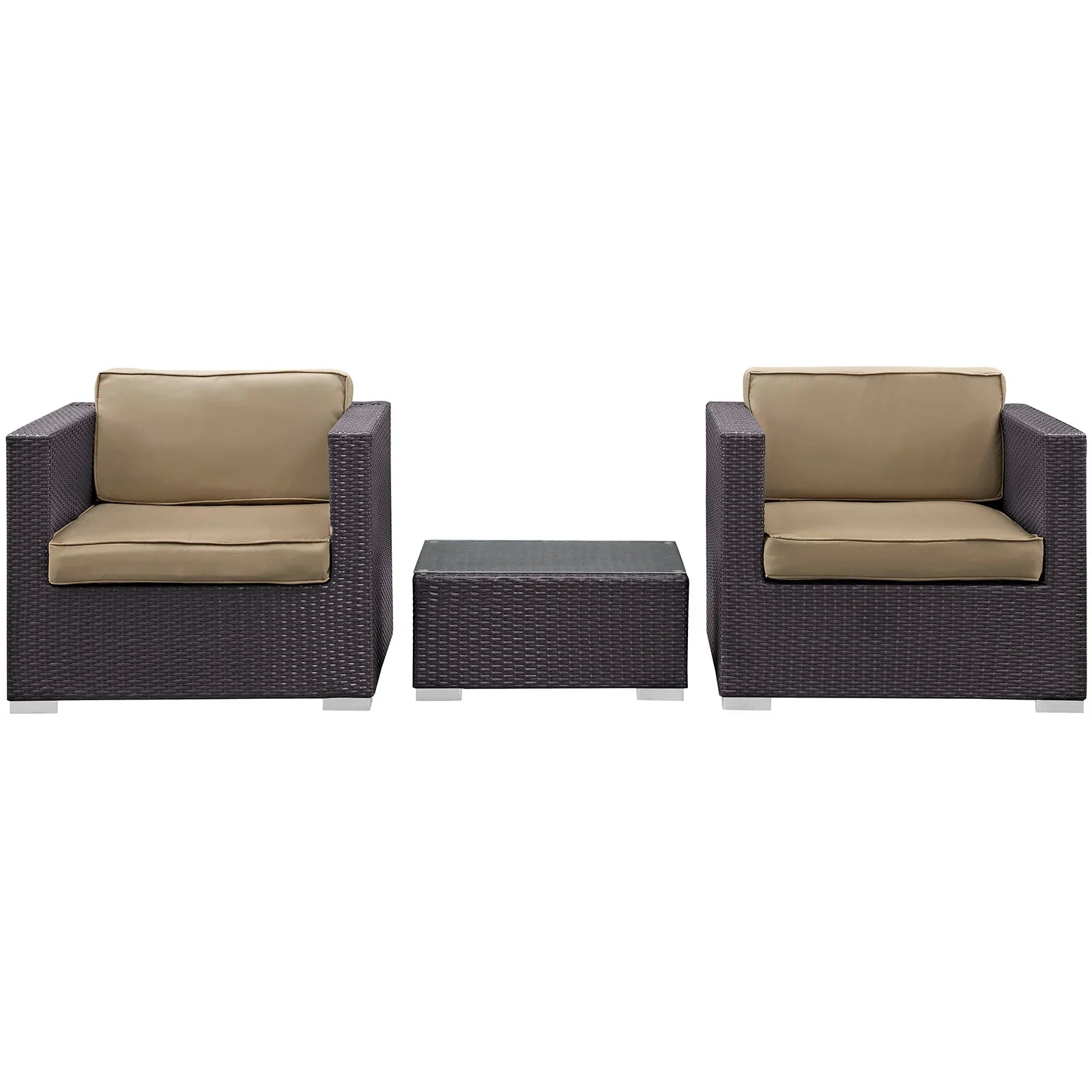 Burrow 3 Piece Outdoor Patio Sofa Set - Image 12