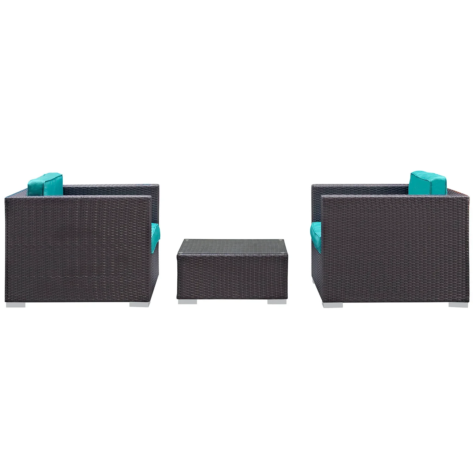 Burrow 3 Piece Outdoor Patio Sofa Set - Image 7