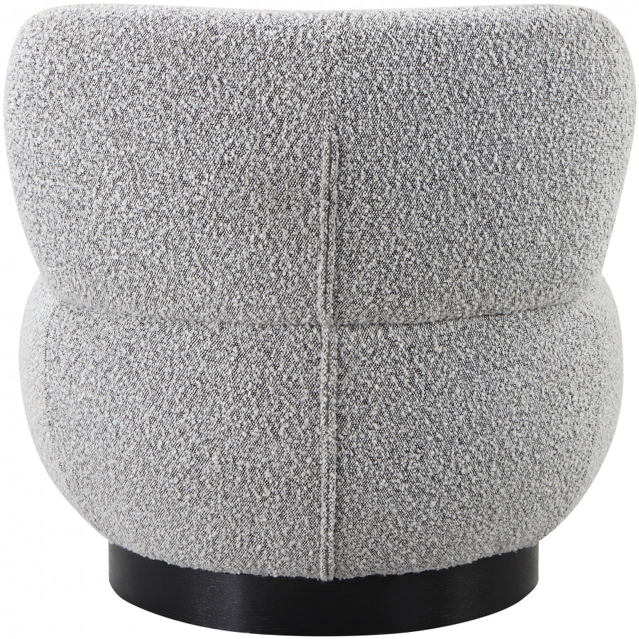 Calais Boucle Fabric Upholstered Accent Chair - Image 11