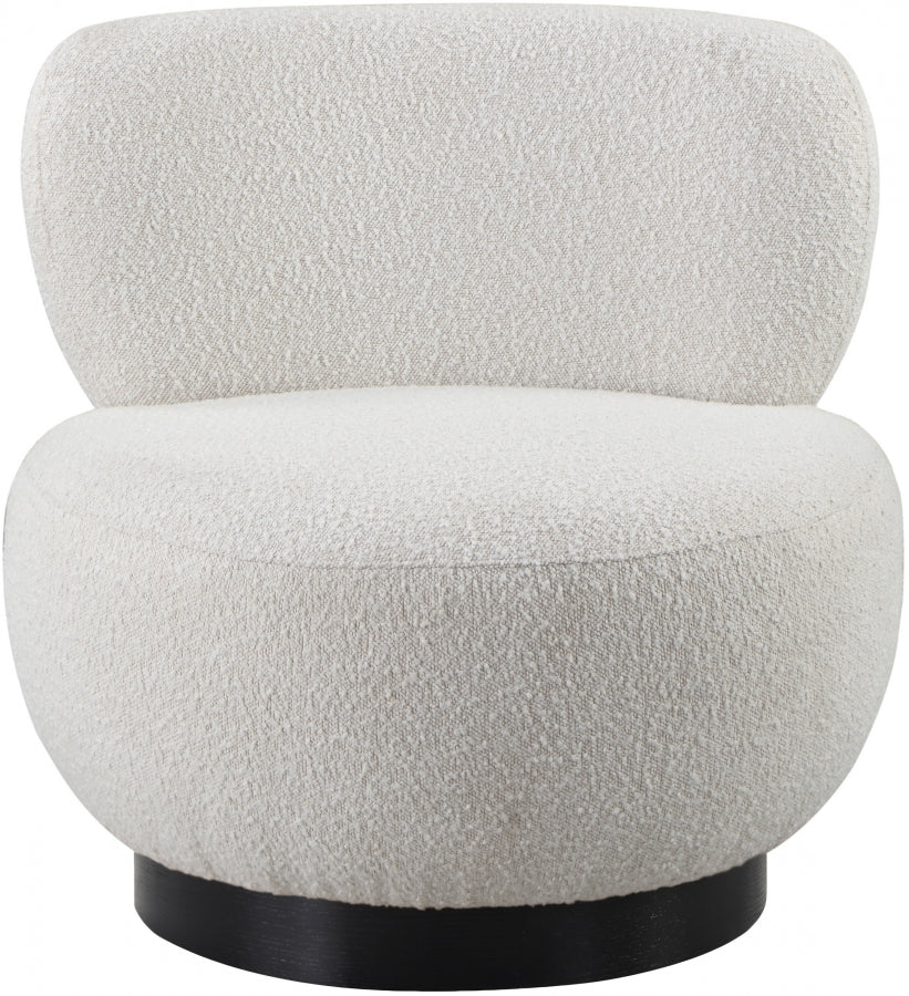 Calais Boucle Fabric Upholstered Accent Chair - Image 20