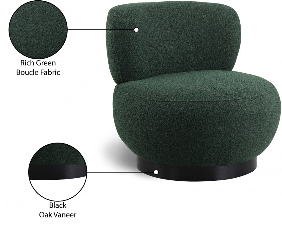Calais Boucle Fabric Upholstered Accent Chair - Image 32