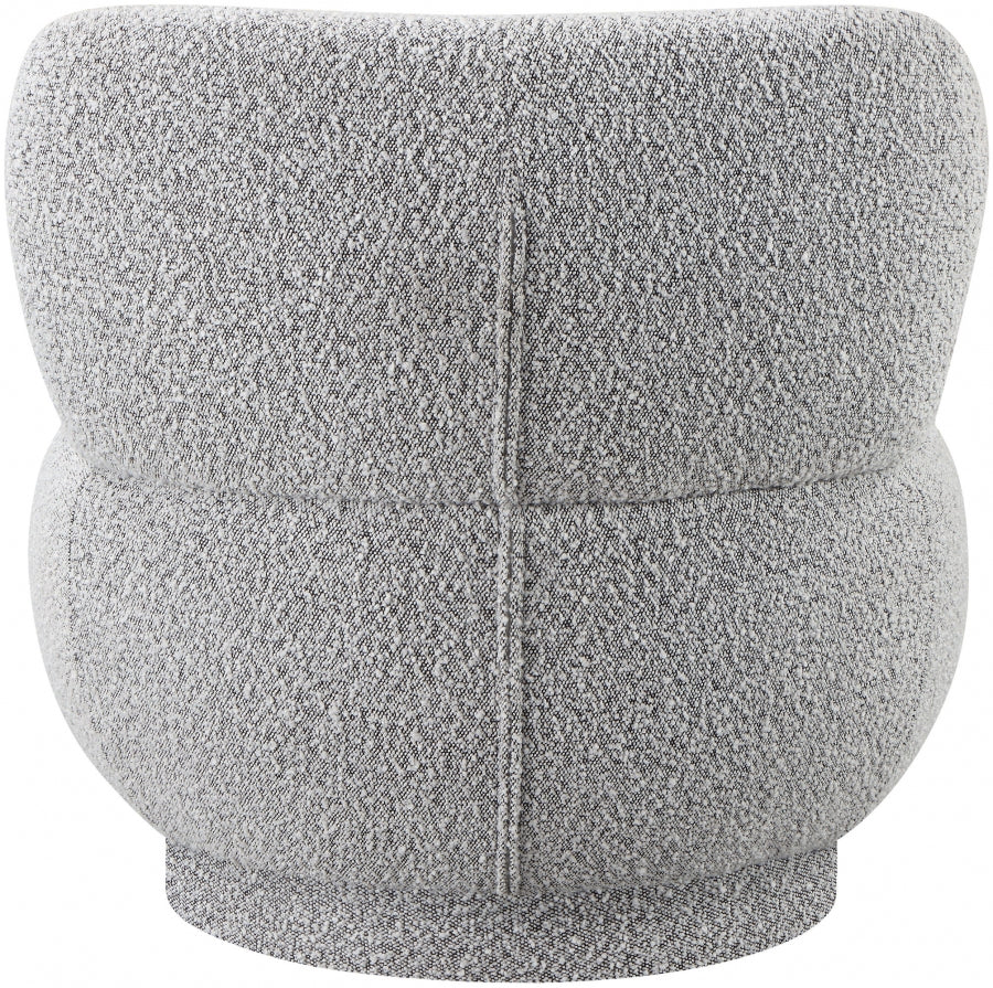 Calais Boucle Fabric Upholstered Accent Chair - Image 11