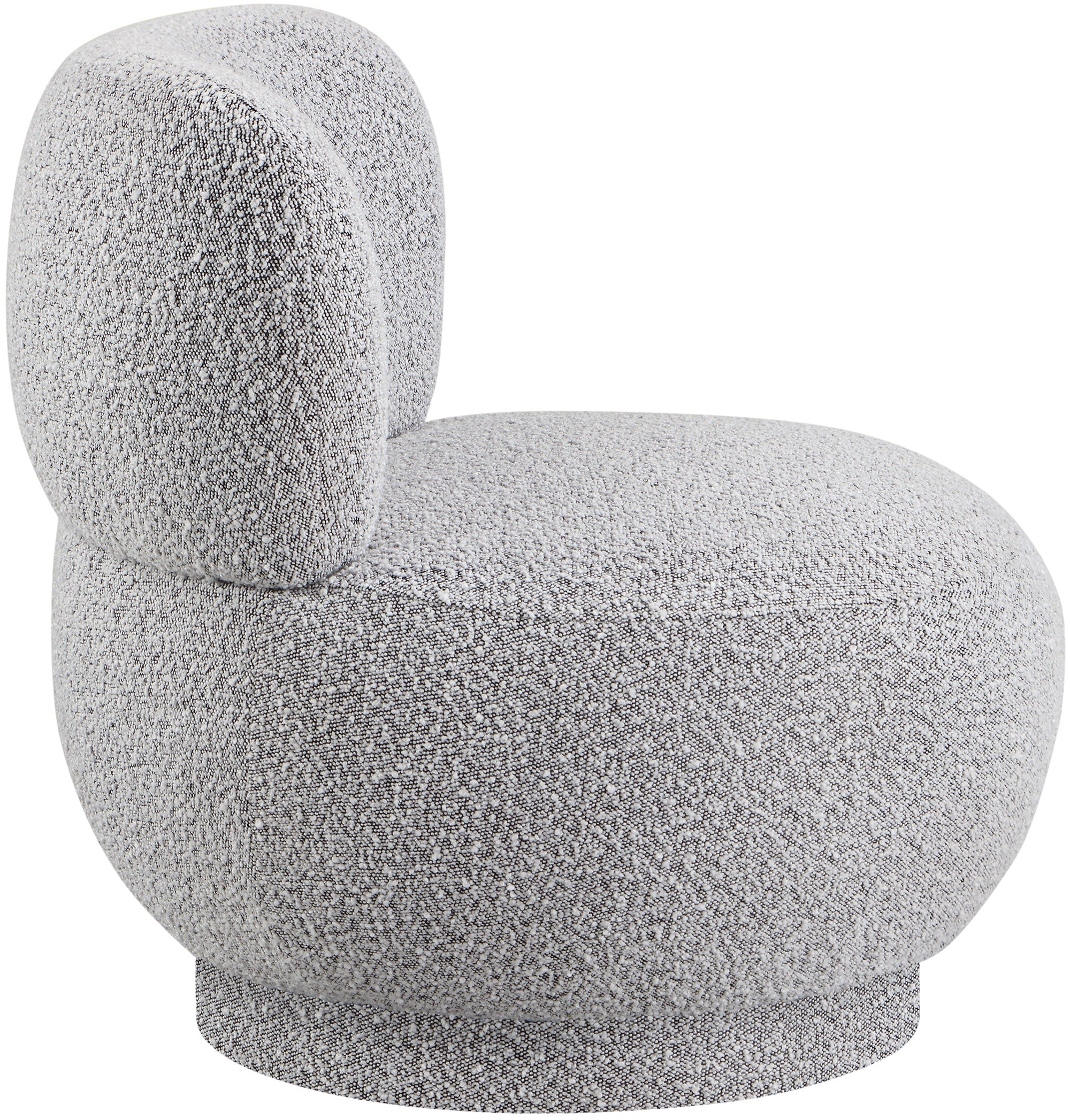 Calais Boucle Fabric Upholstered Accent Chair - Image 13