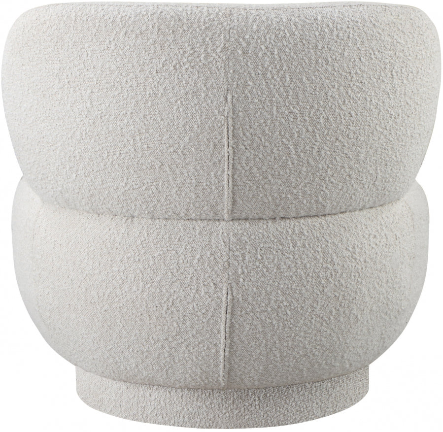 Calais Boucle Fabric Upholstered Accent Chair - Image 19