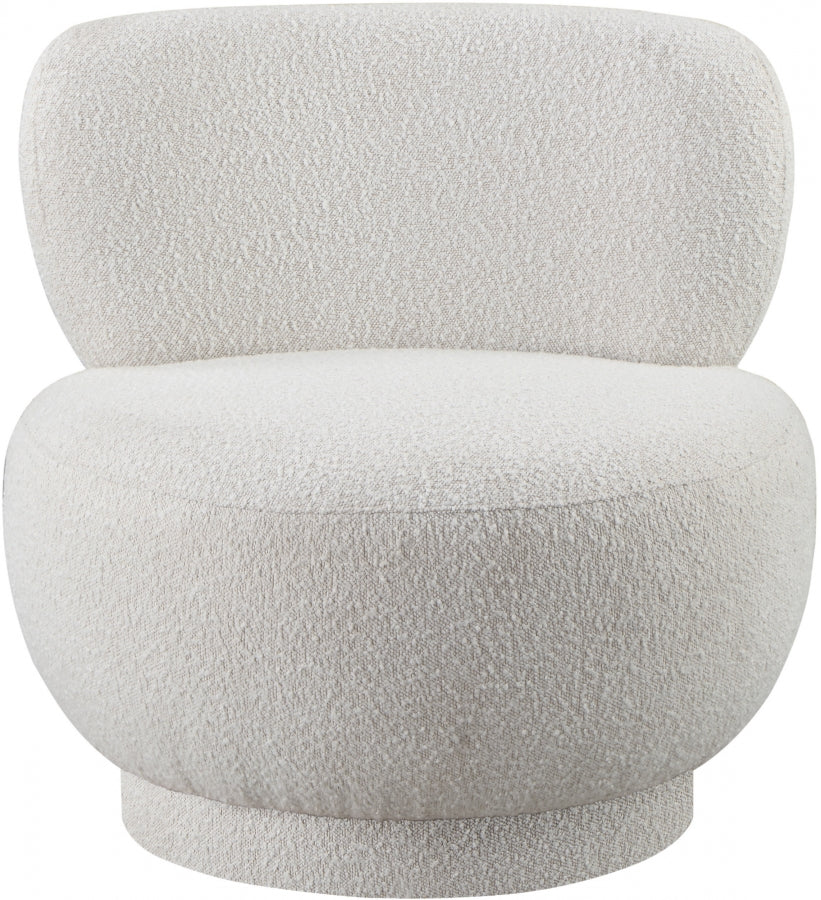 Calais Boucle Fabric Upholstered Accent Chair - Image 20