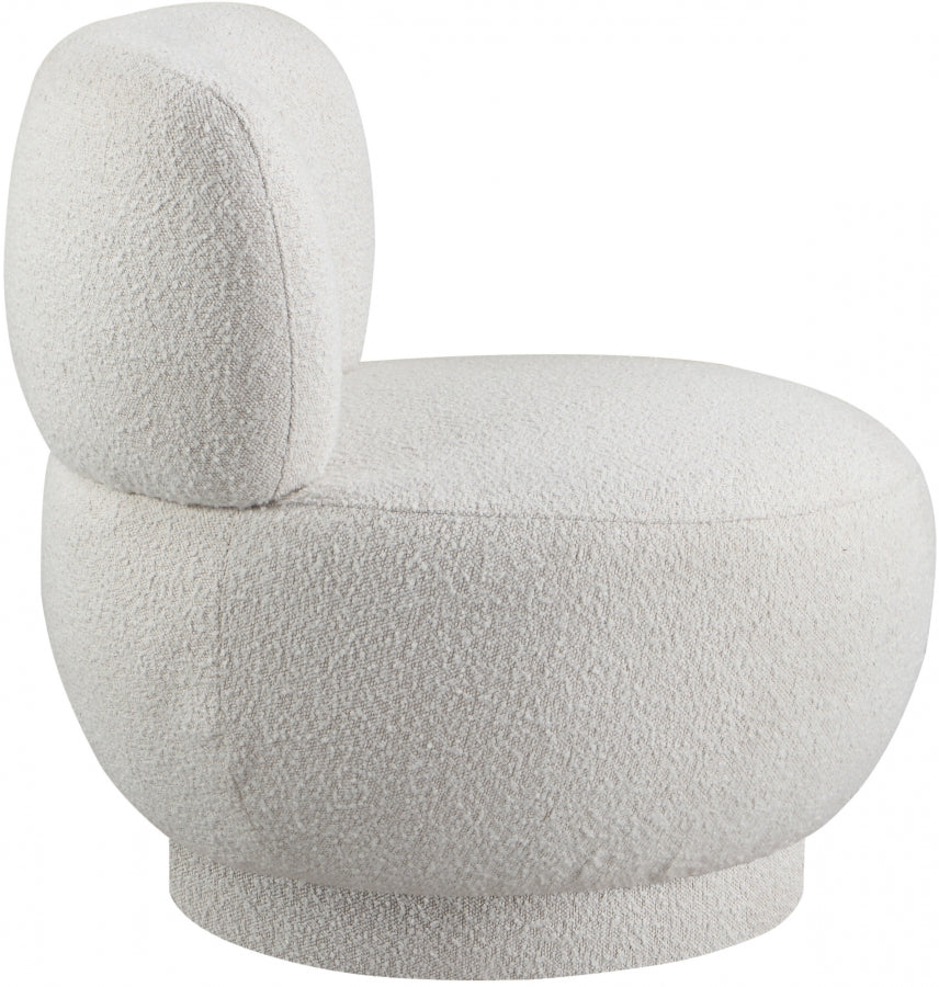 Calais Boucle Fabric Upholstered Accent Chair - Image 21