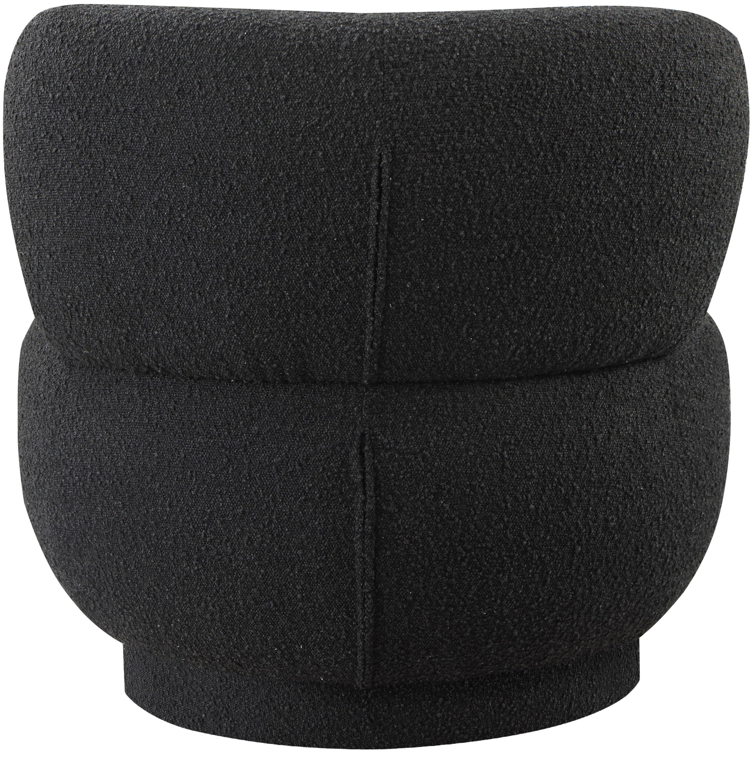 Calais Boucle Fabric Upholstered Accent Chair - Image 3