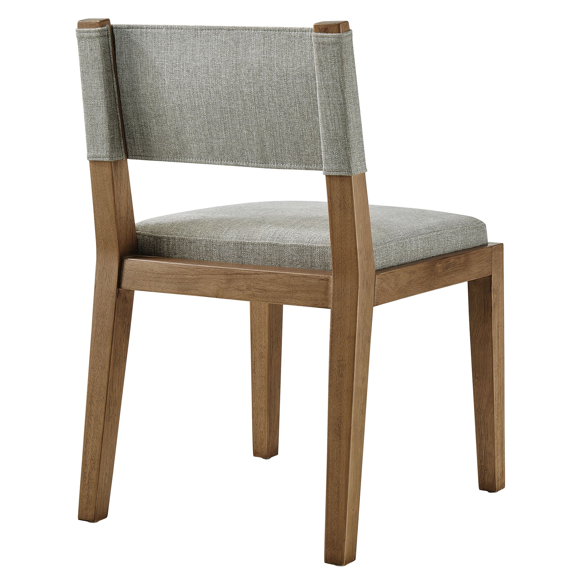 Calder Fabric Upholstered Wood Armless Dining Chair - Image 23