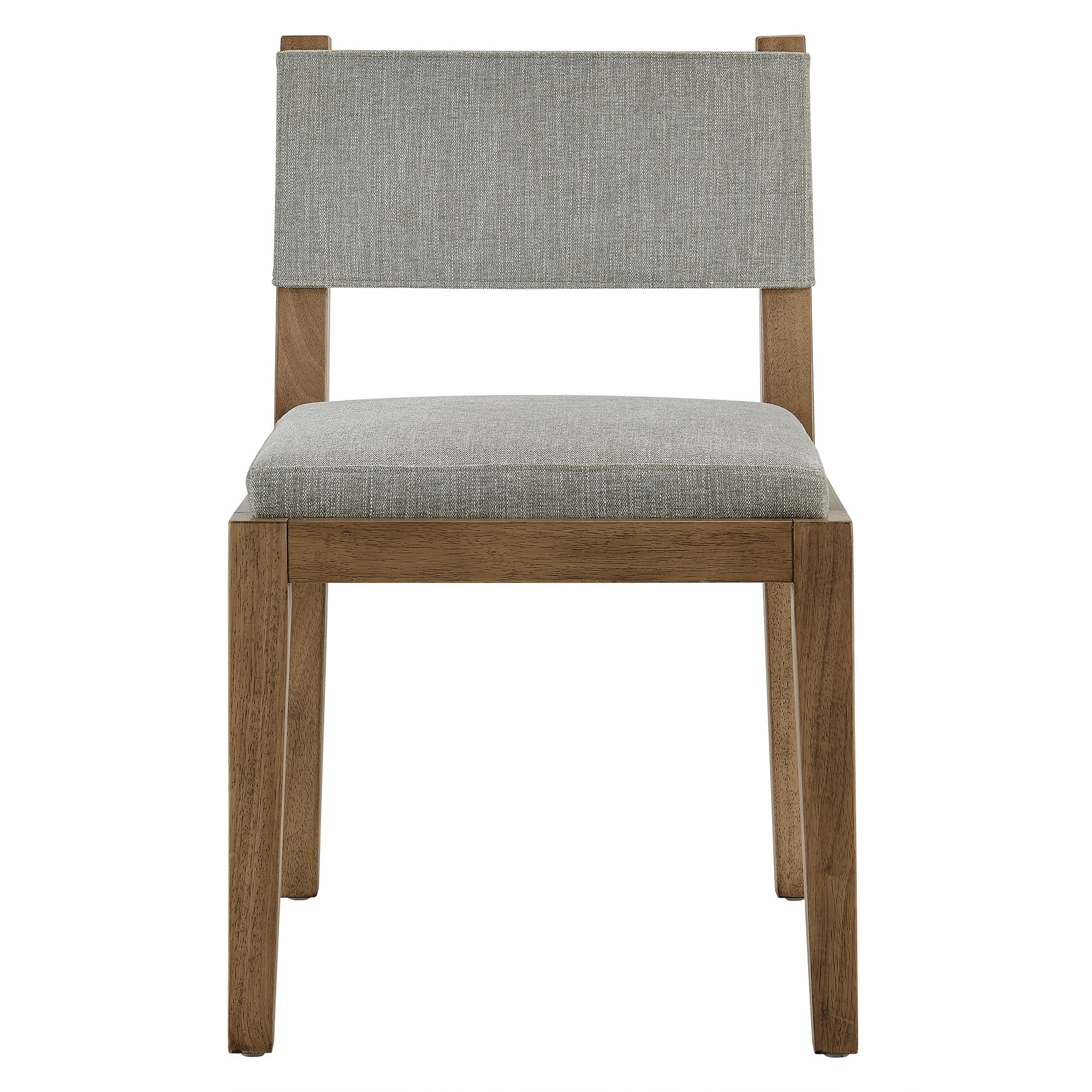 Calder Fabric Upholstered Wood Armless Dining Chair - Image 24