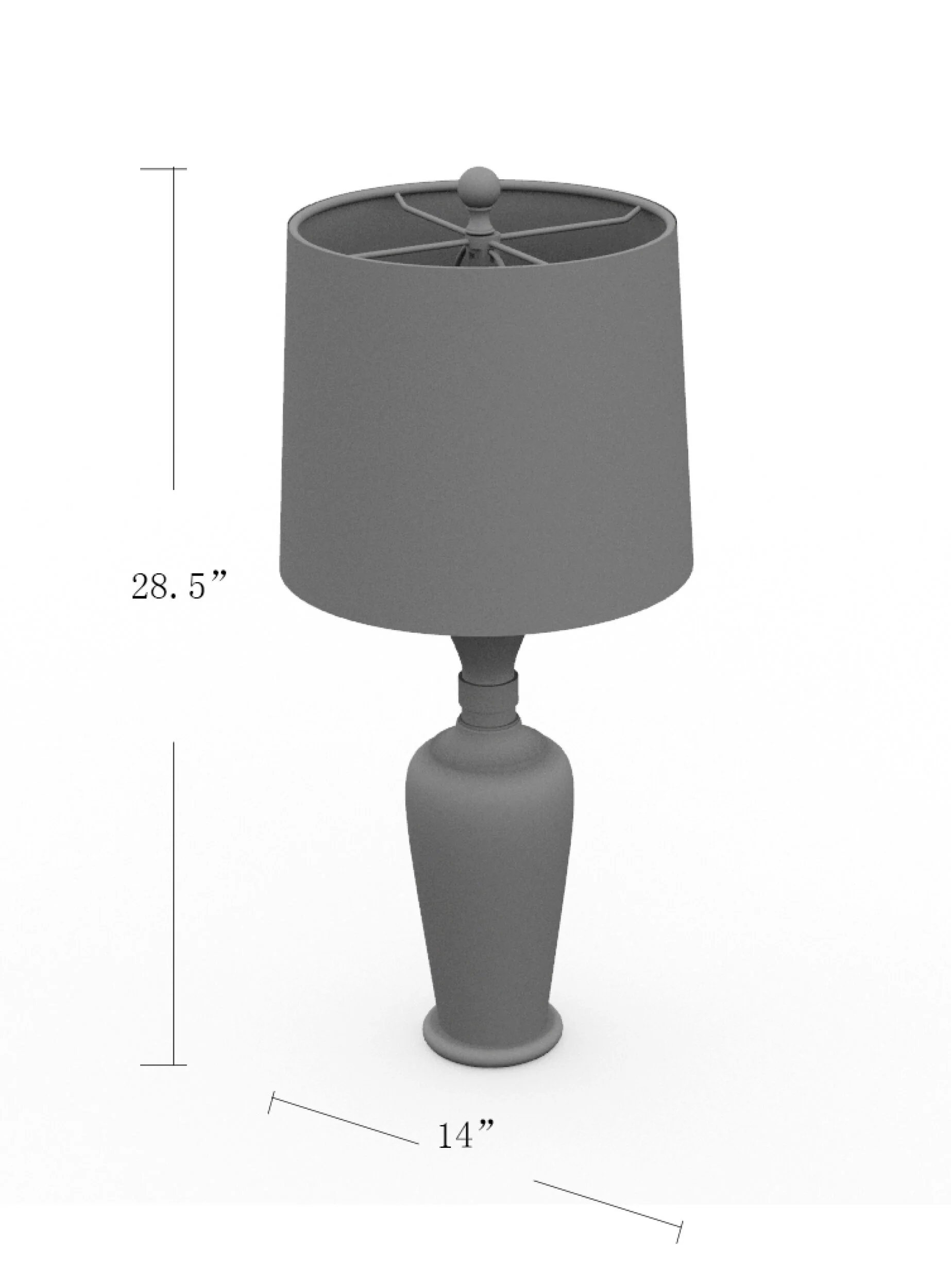 Caleb Accent Table Lamp - Image 9