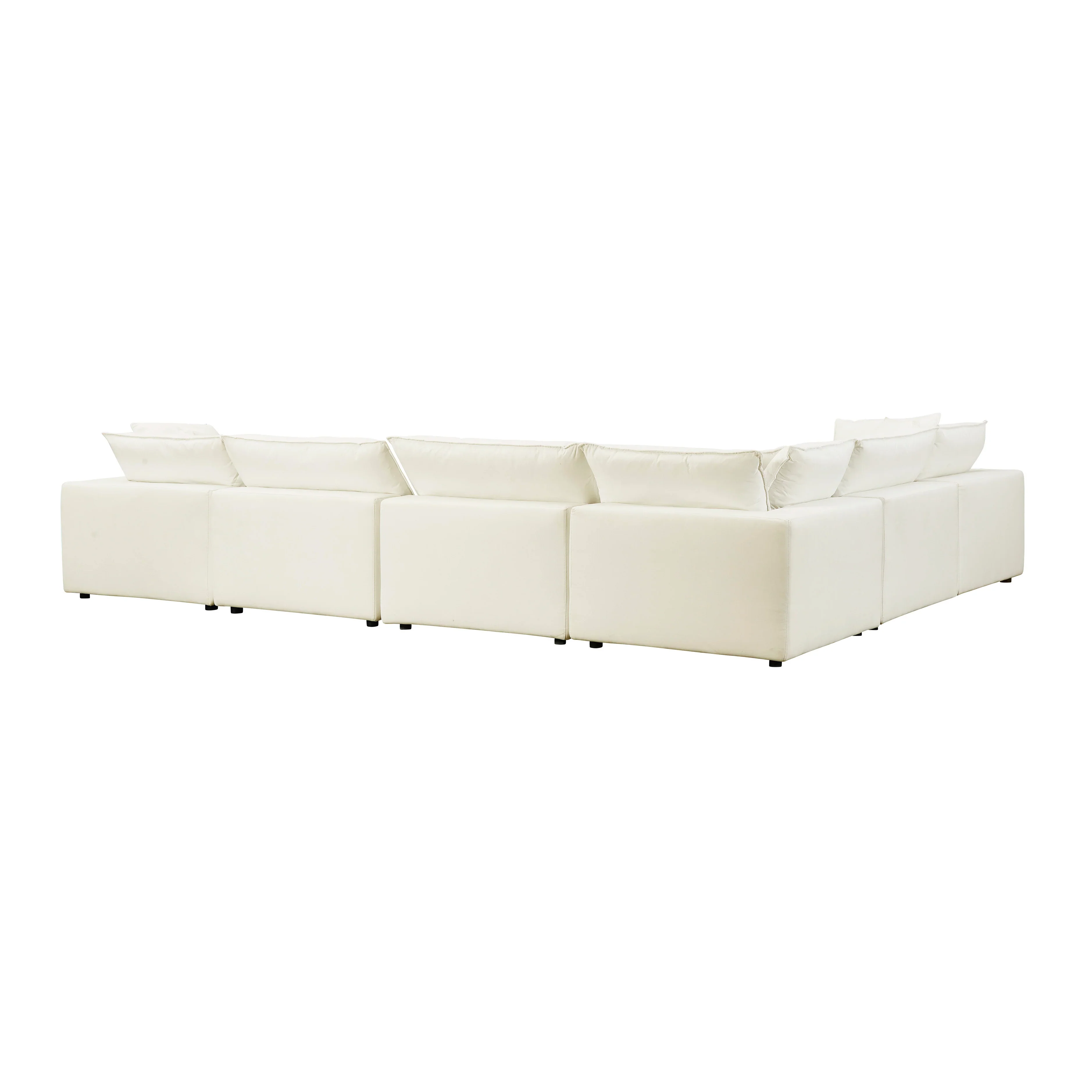 Cali 7-Piece Performance Fabric Modular Large Chaise Sectional - Image 17