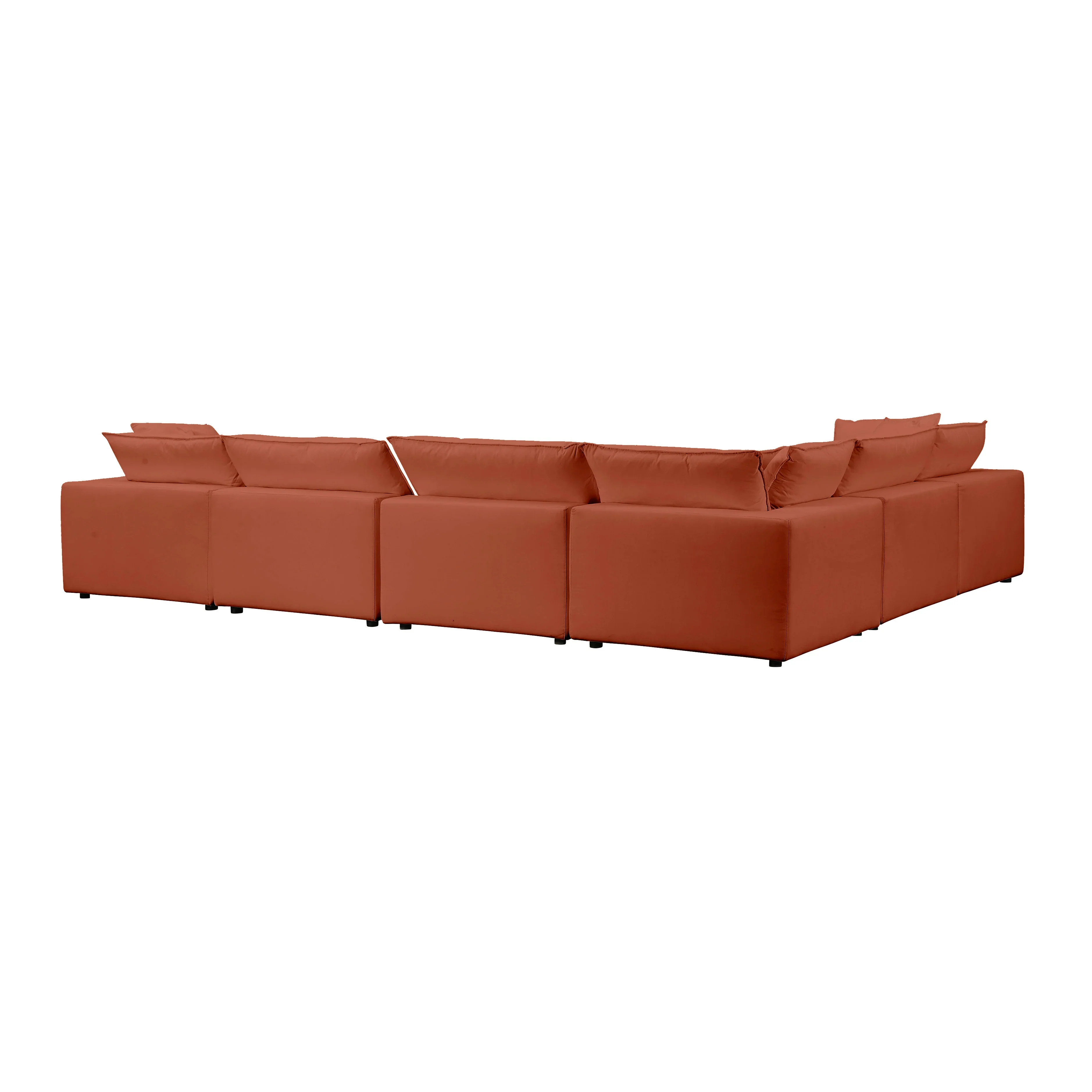 Cali 7-Piece Performance Fabric Modular Large Chaise Sectional - Image 29