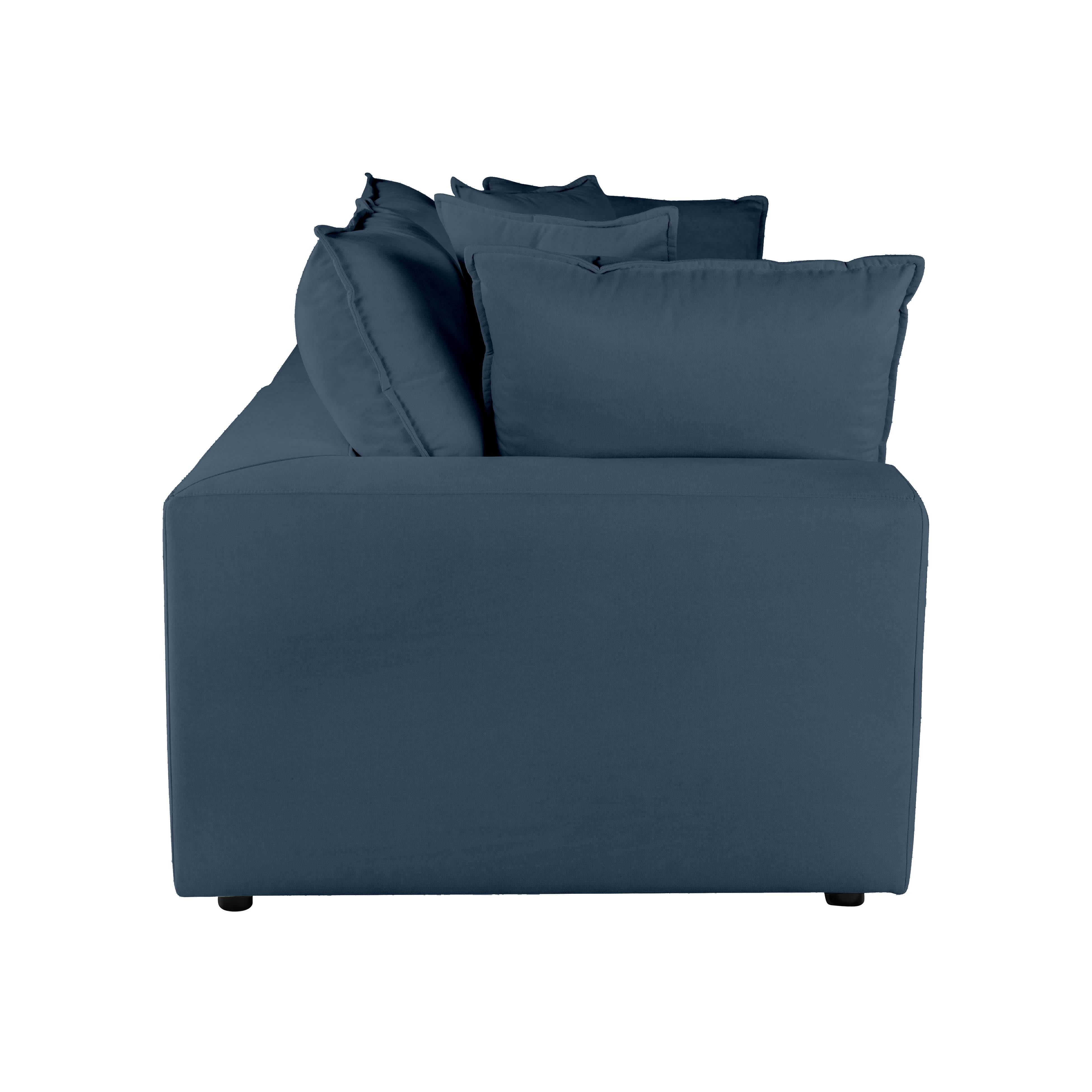 Cali 80" Performance Fabric Modular Loveseat - Image 11