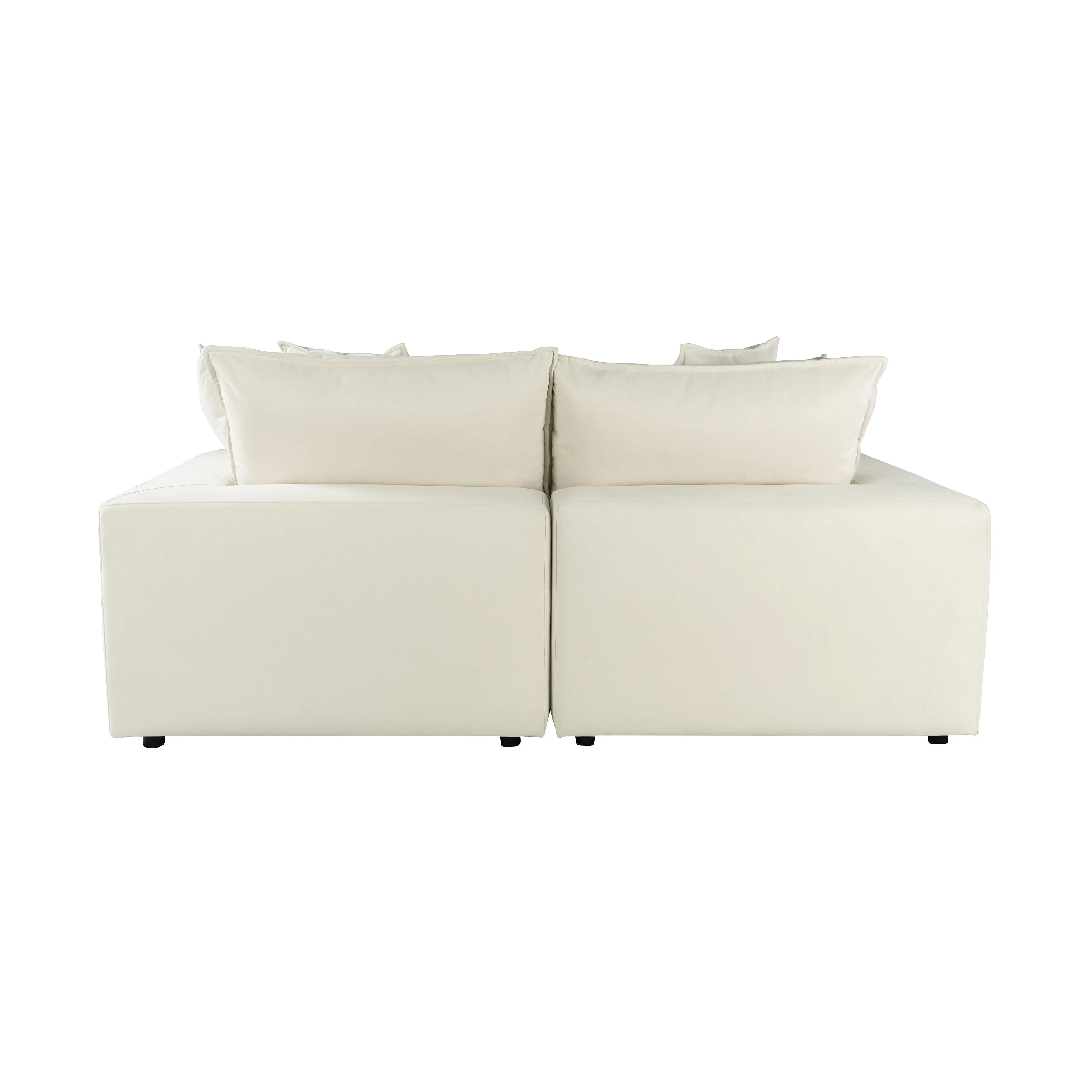 Cali 80" Performance Fabric Modular Loveseat - Image 20