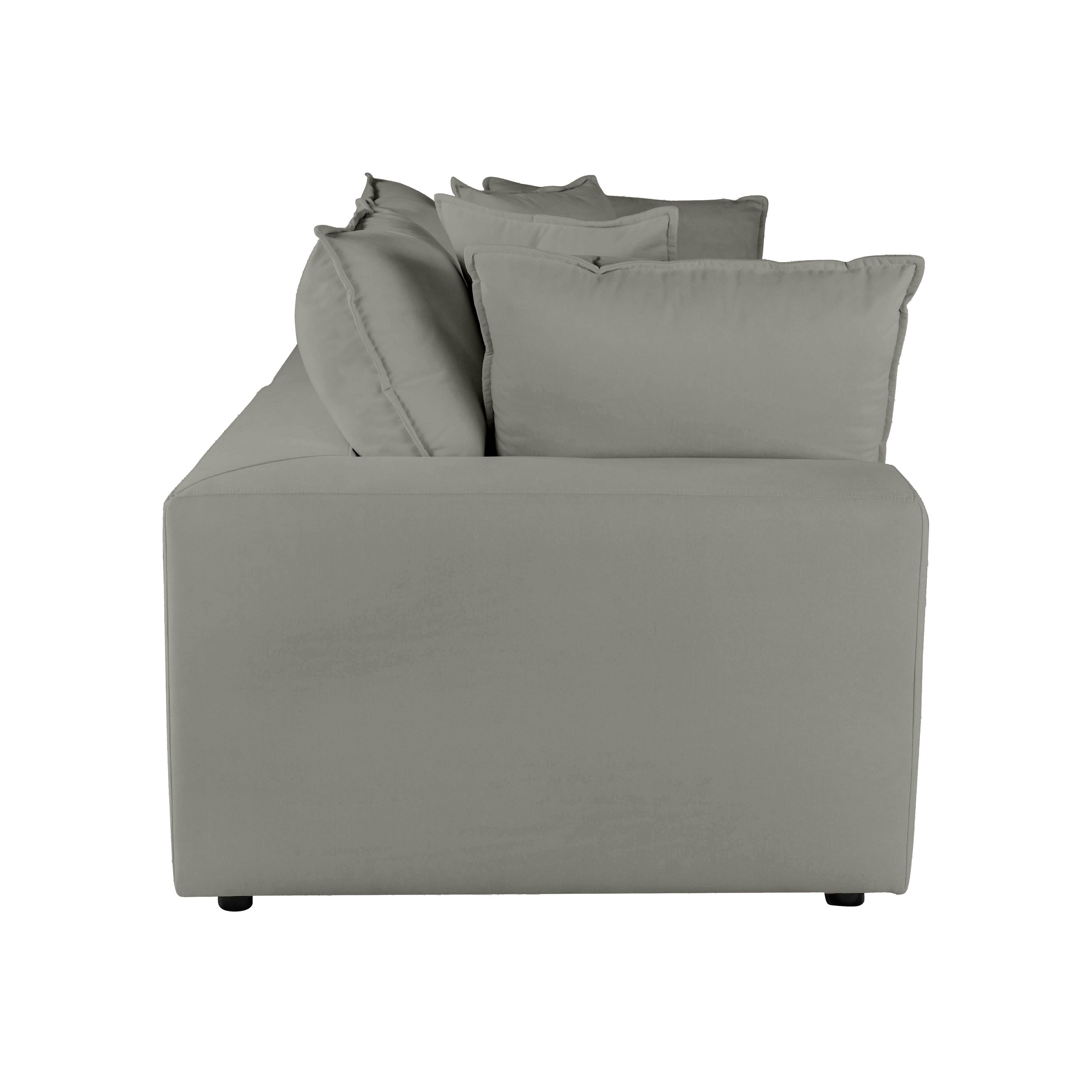 Cali 80" Performance Fabric Modular Loveseat - Image 32